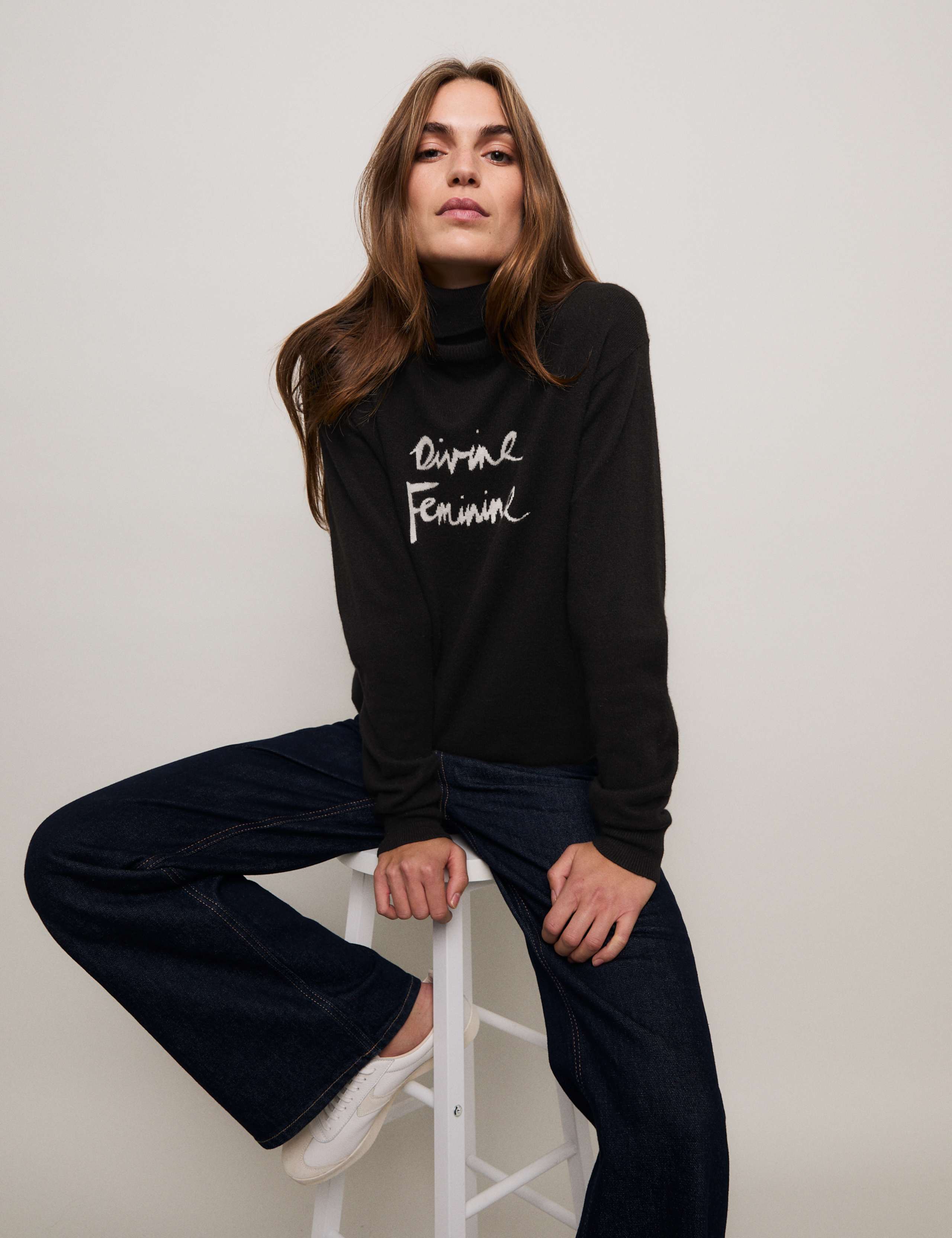 Divine Feminine Pure Cashmere Jumper 7 of 10