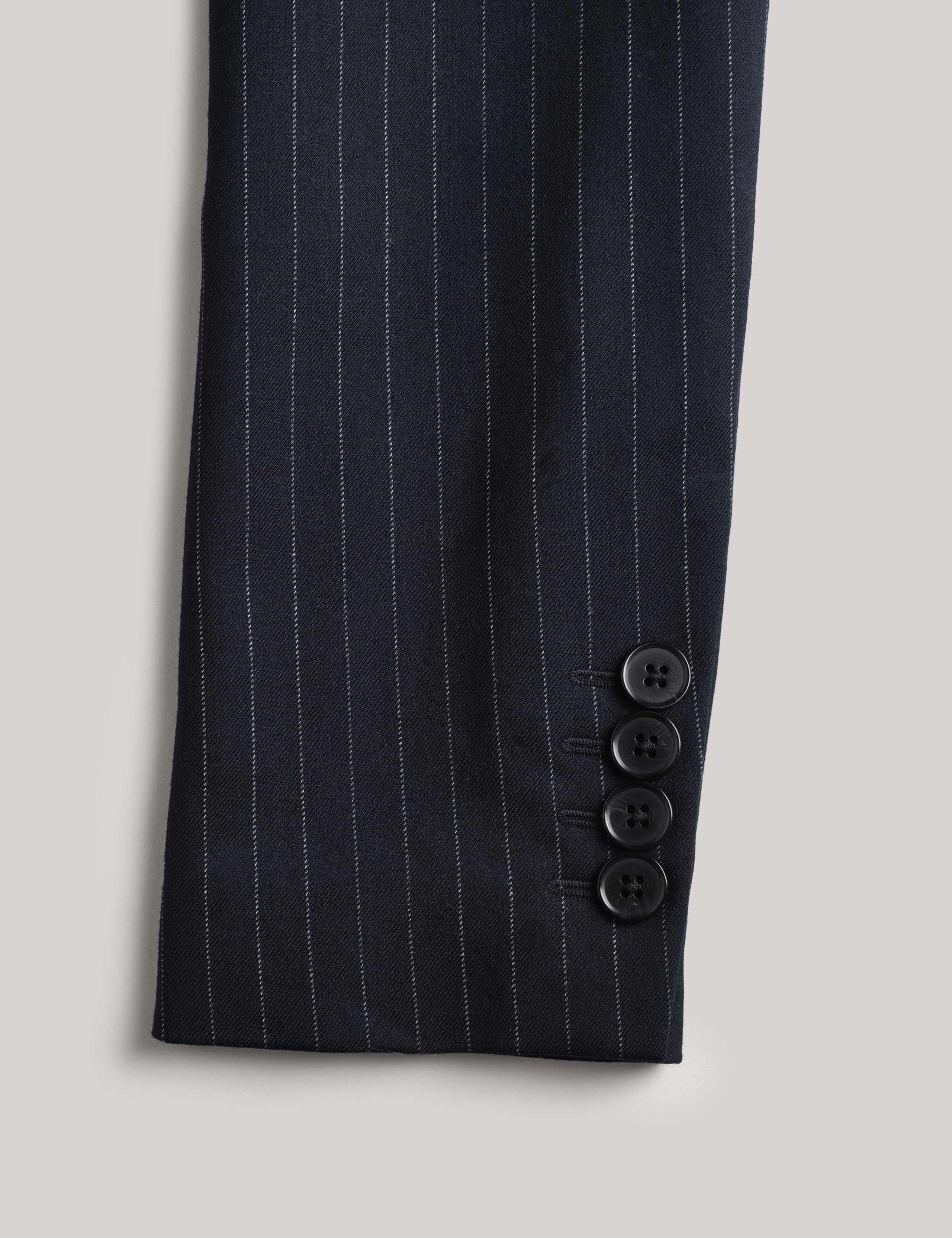 Wool-Blend Pinstripe Blazer 10 of 10