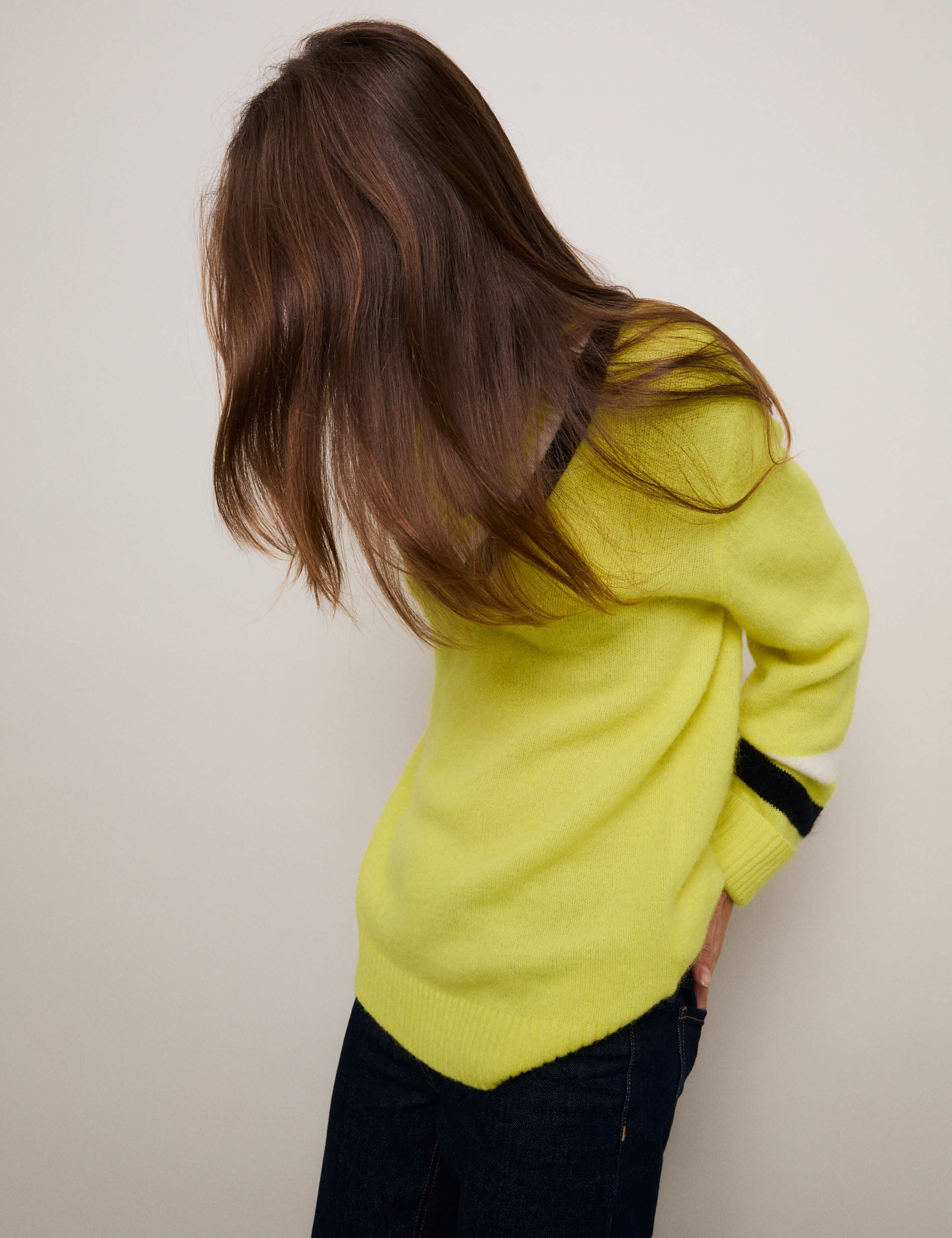 Mohair-Blend Oversized Cricket Jumper 3 of 7