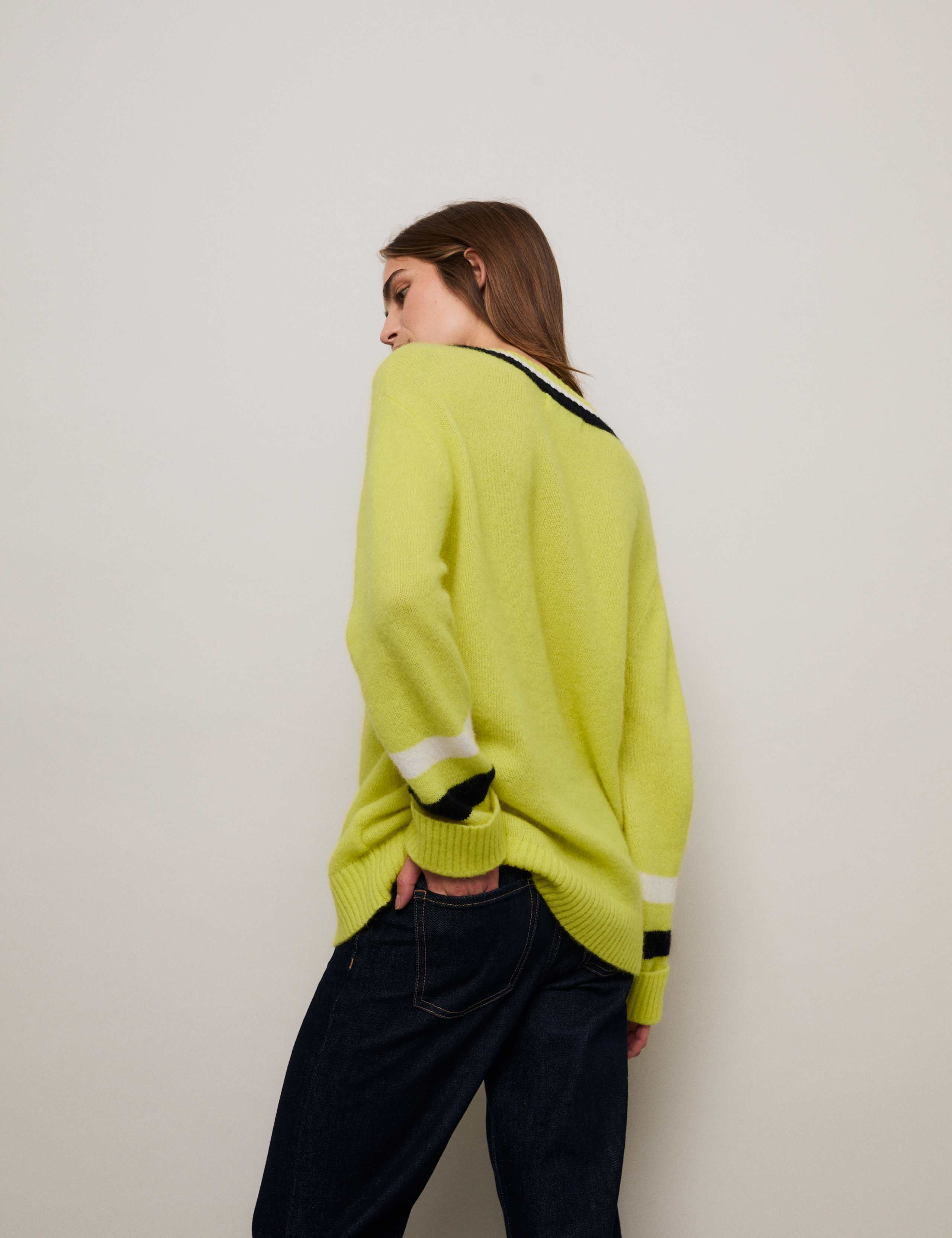 Mohair-Blend Oversized Cricket Jumper 5 of 7