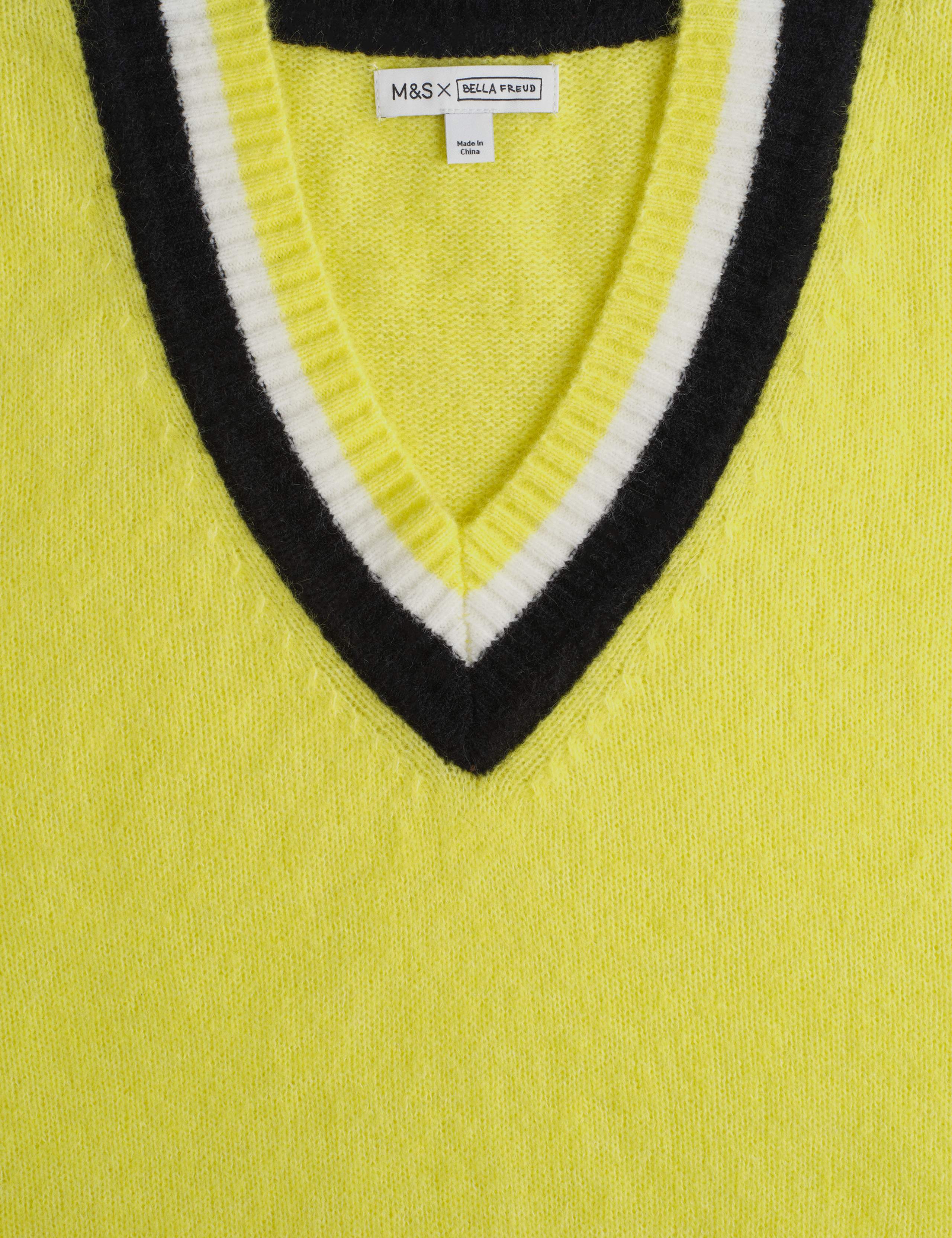 Mohair-Blend Oversized Cricket Jumper 6 of 7