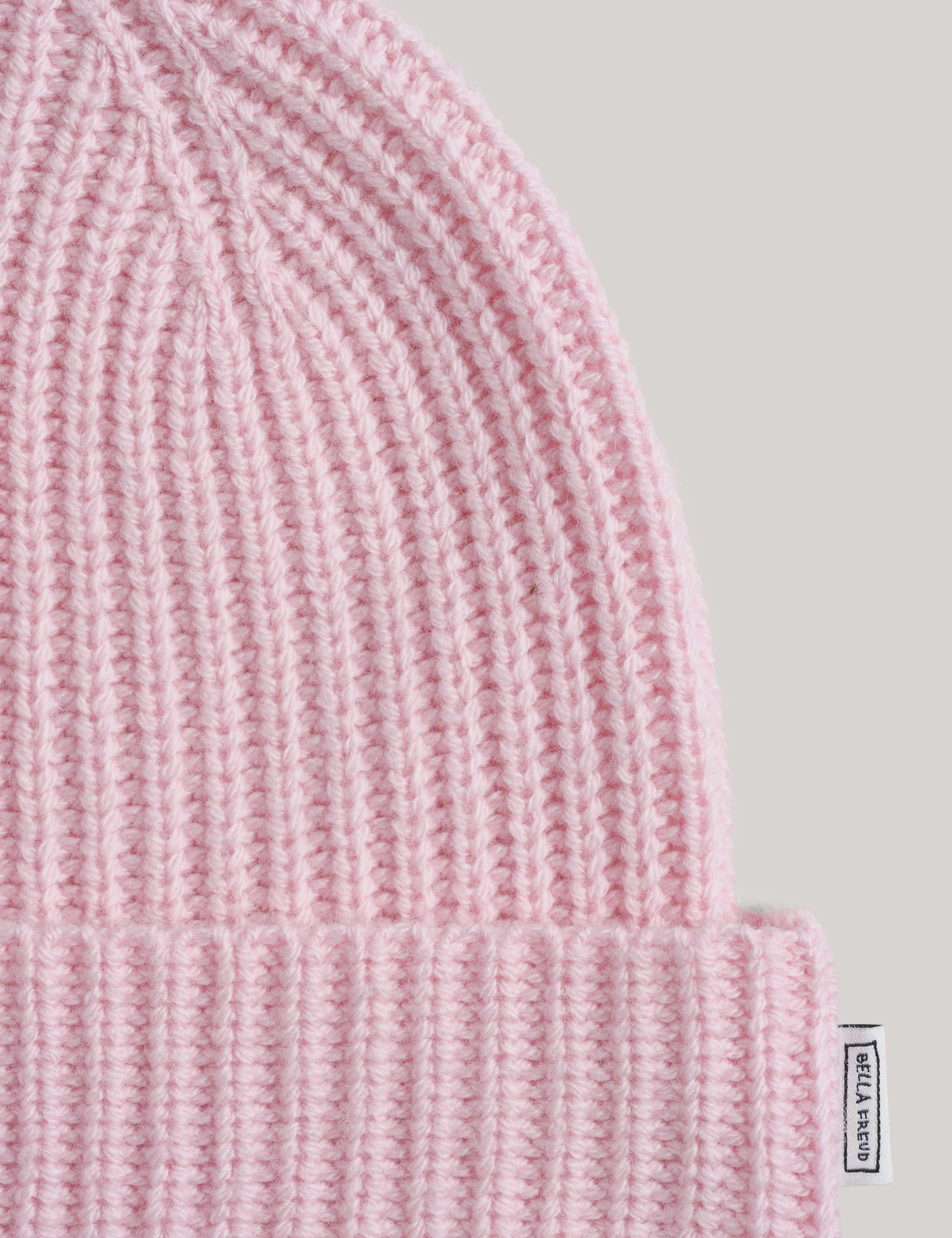 Merino Wool Blend Beanie Hat With Cashmere 3 of 4