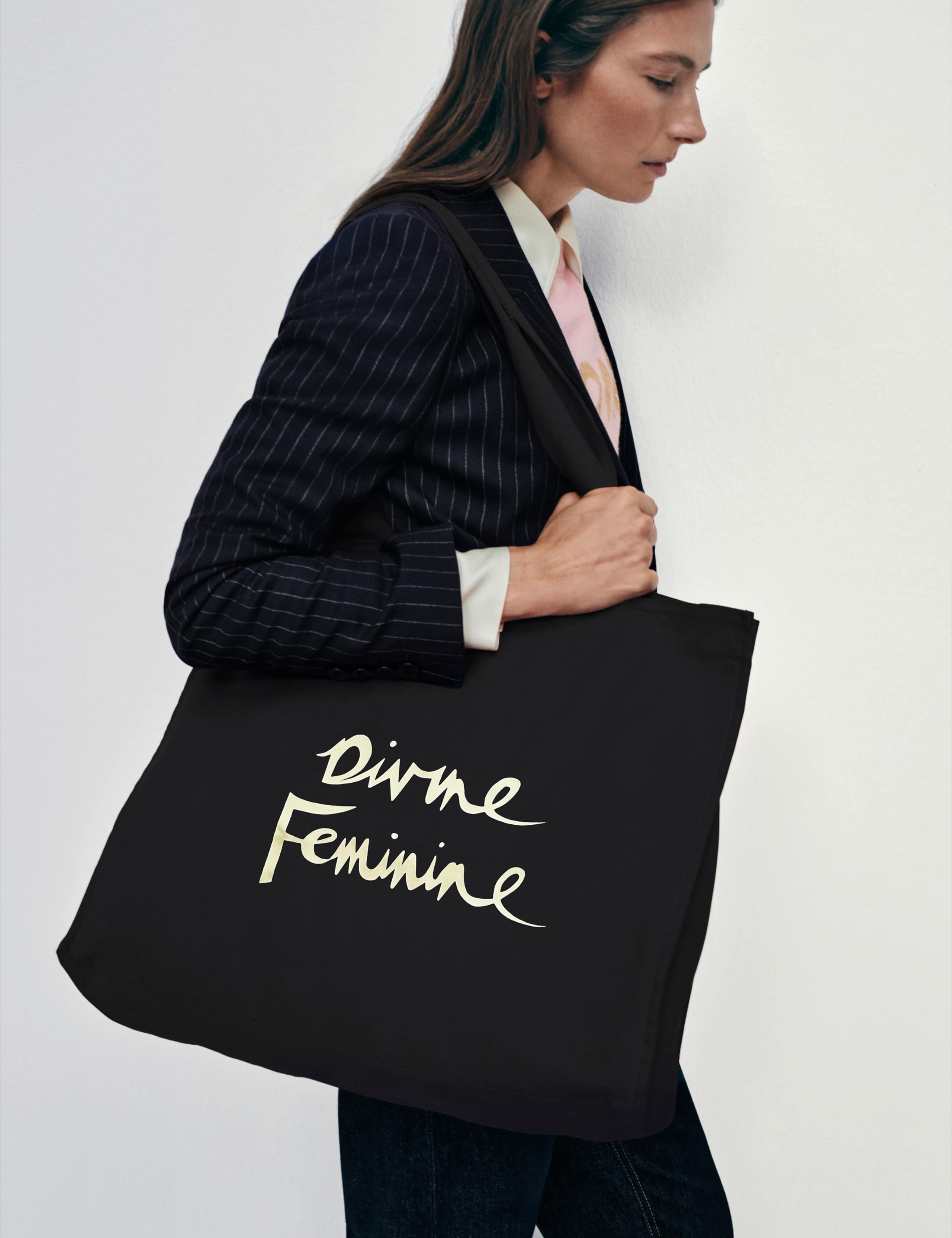Divine Feminine Pure Cotton Canvas Tote Bag 1 of 7
