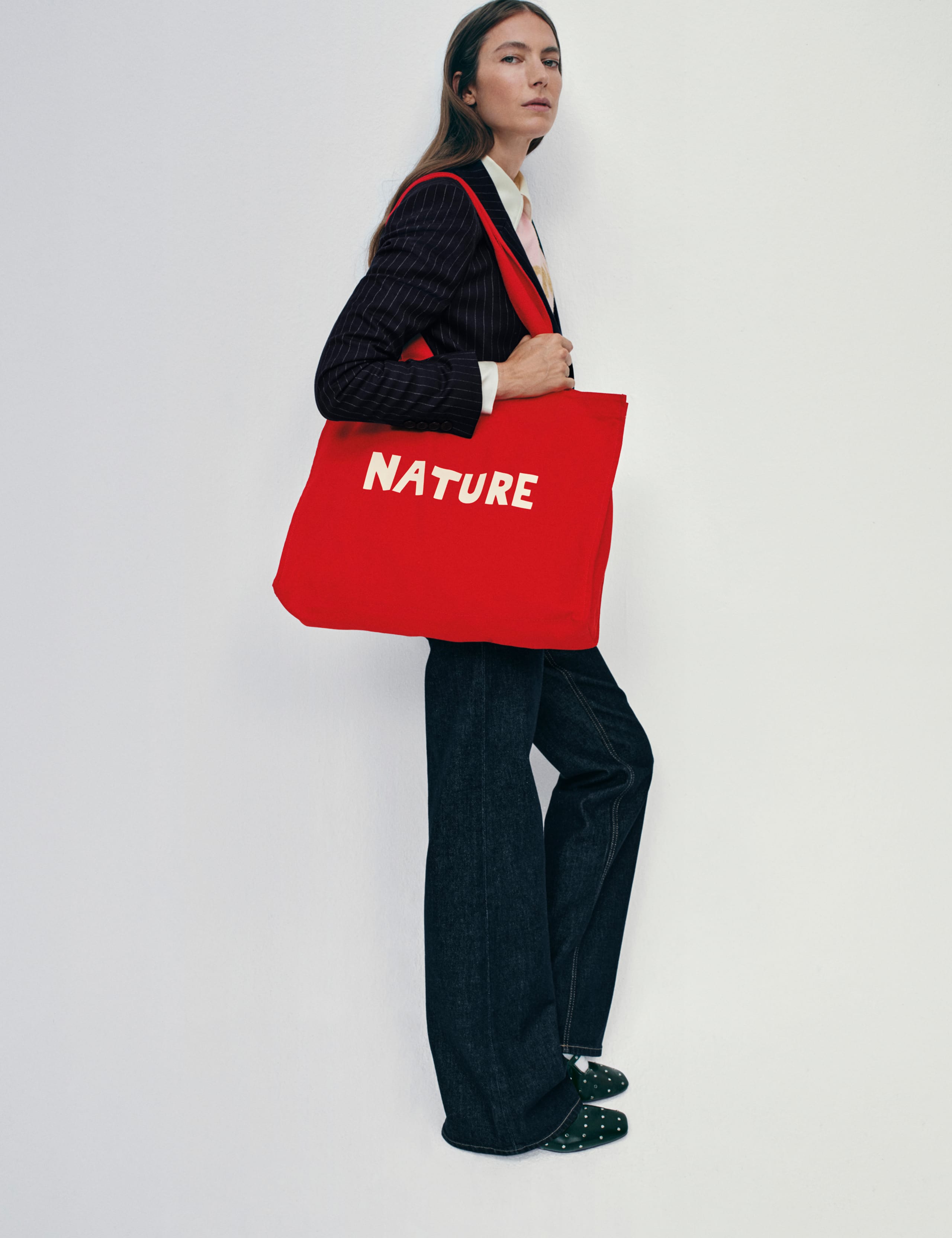 Pure Cotton Nature Canvas Tote Bag 1 of 9