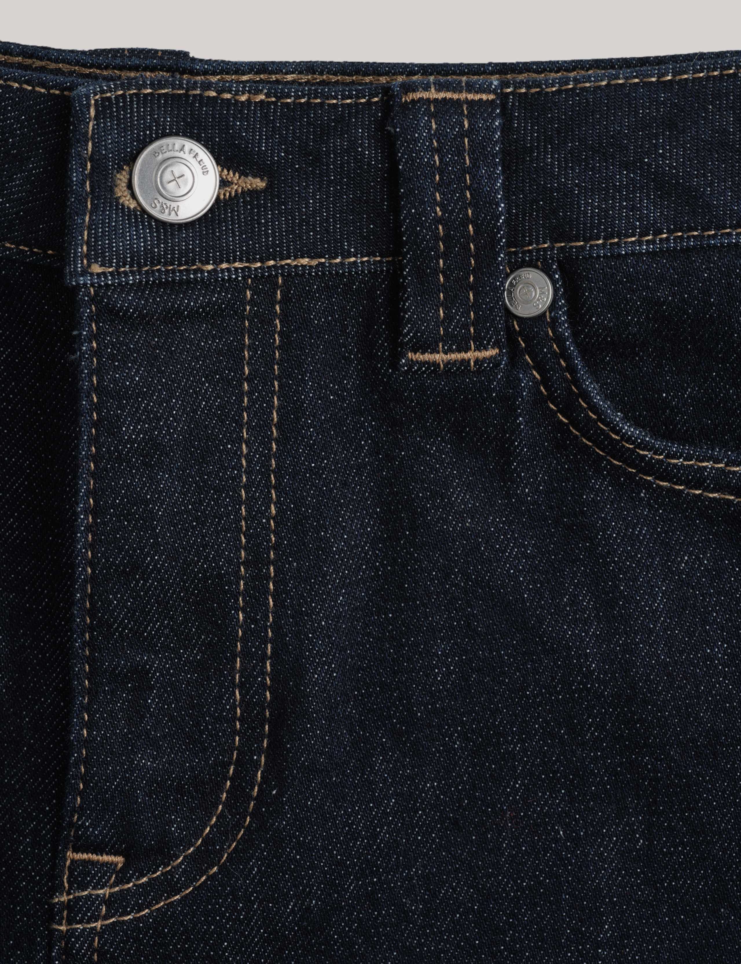 Cotton Rich Wide Leg High-Rise Jeans 9 of 9