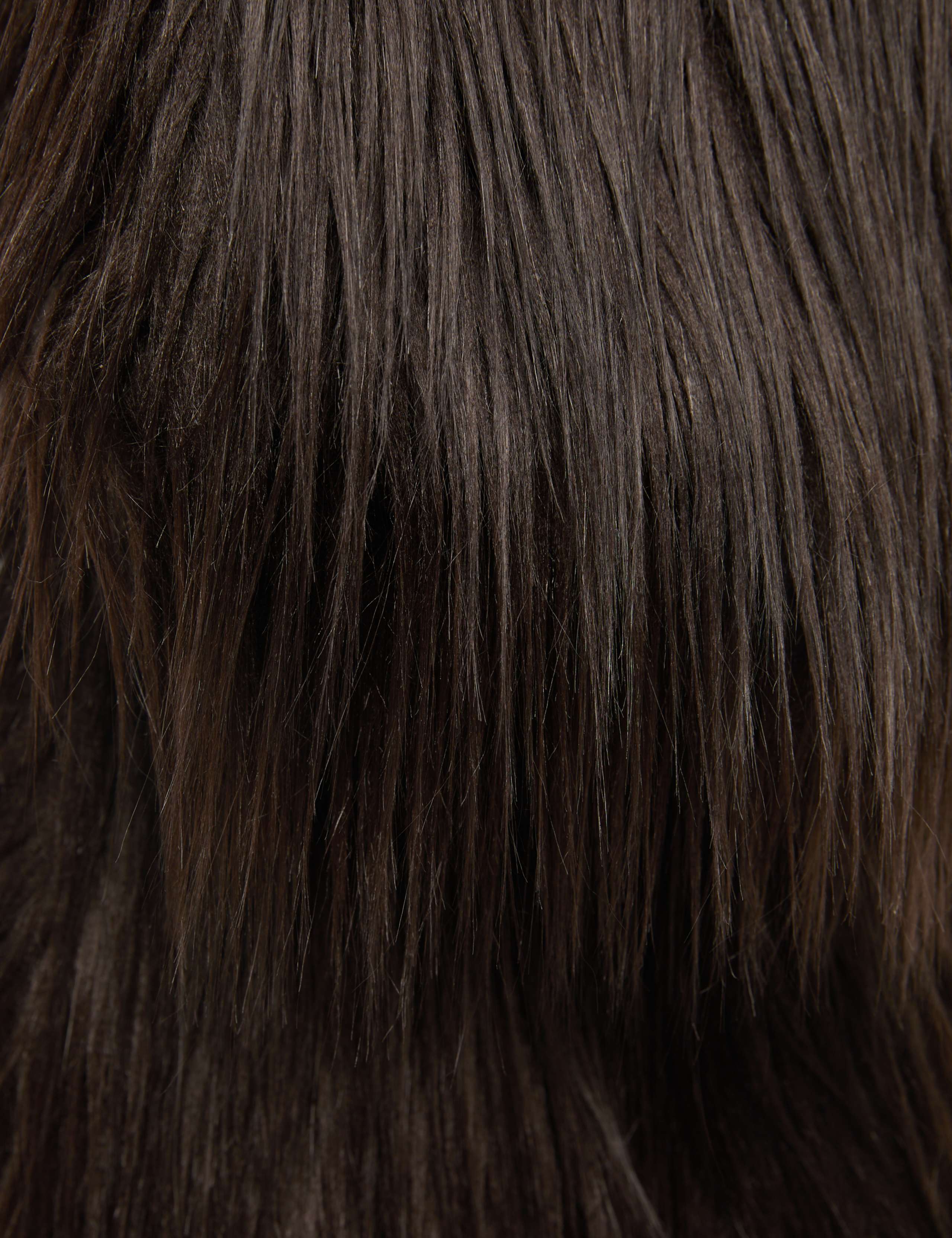 Faux Fur Hooded Scarf 4 of 4