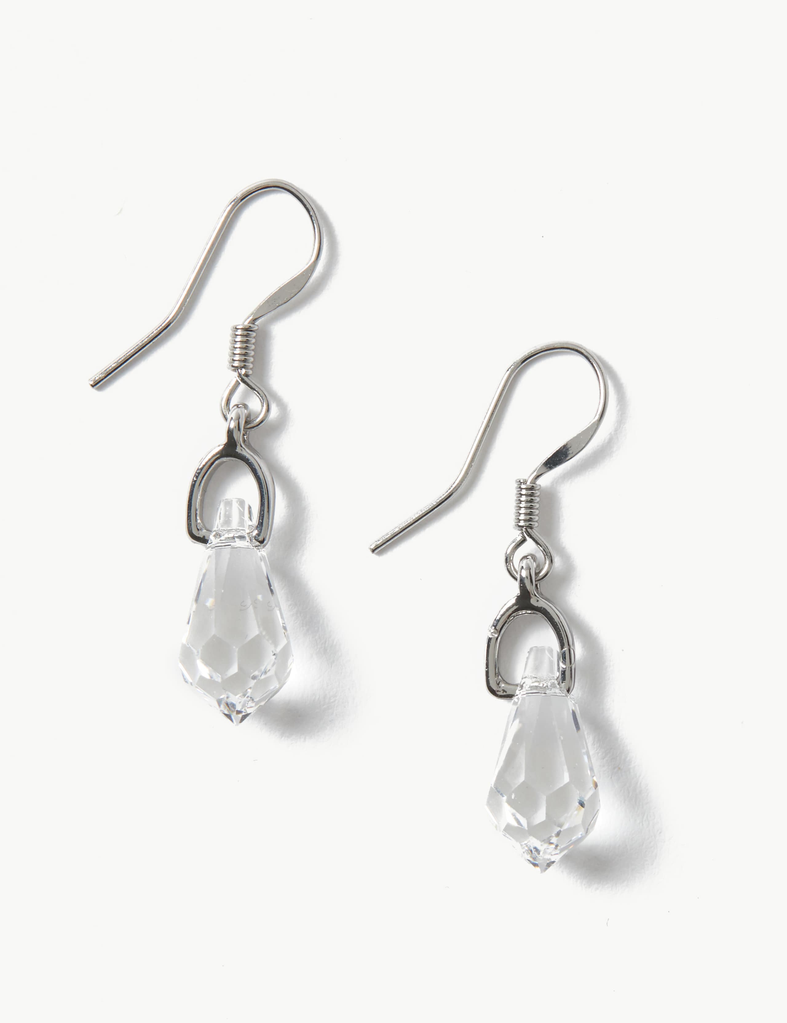 Drop Earrings with Swarovski® Crystals 2 of 3