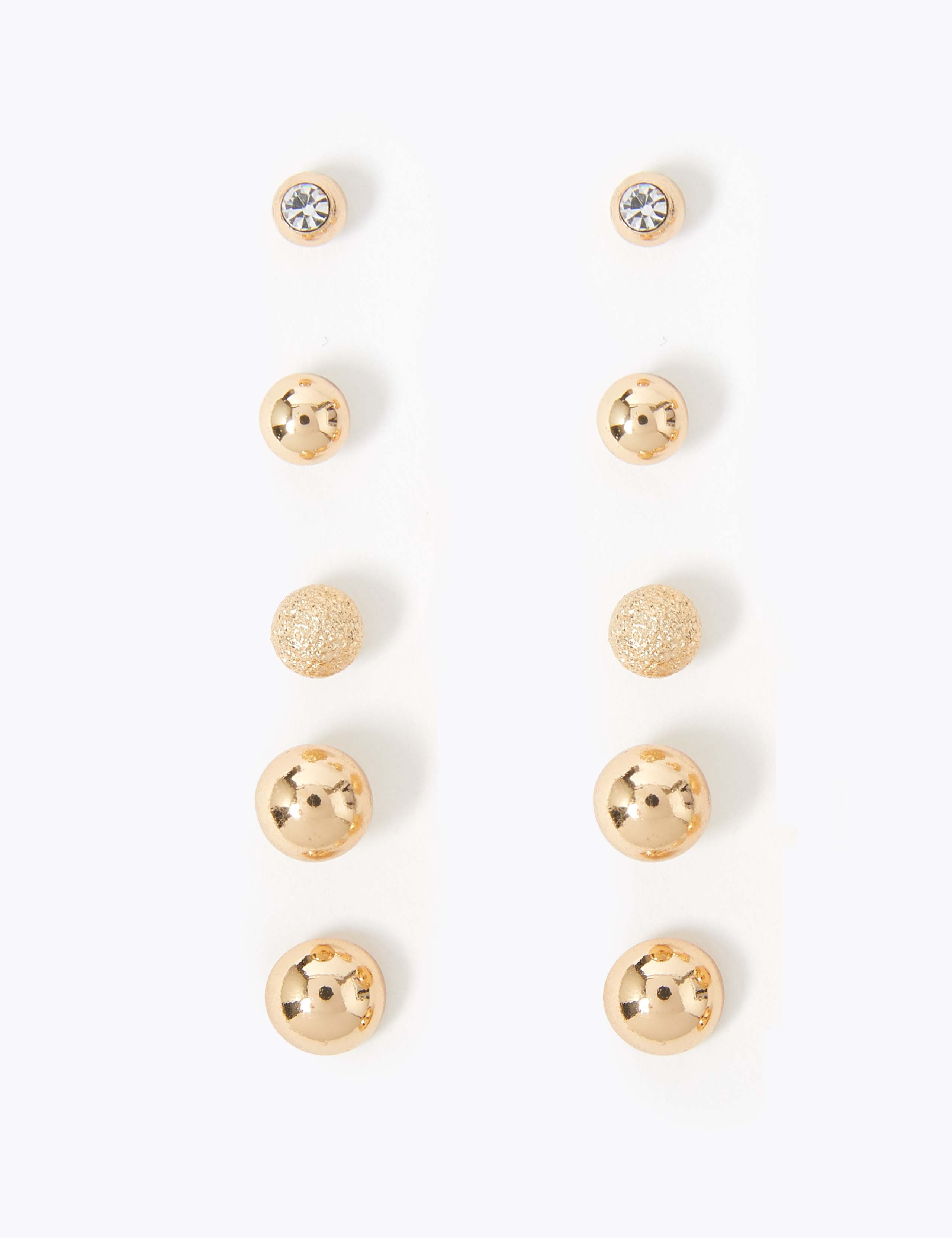 5 Pack Stud Earrings 1 of 1