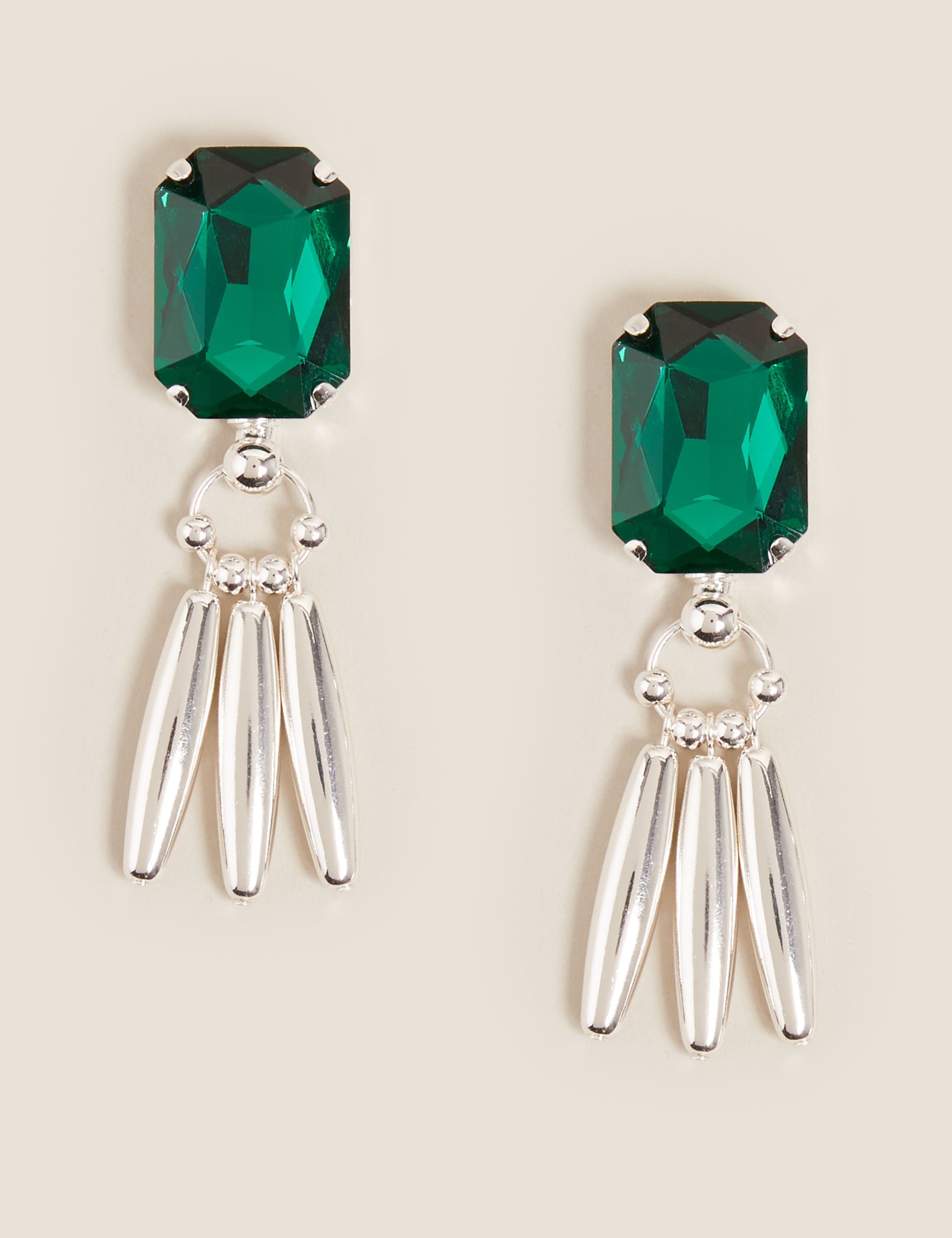 Sparkle Drop Statement Earrings 1 of 1