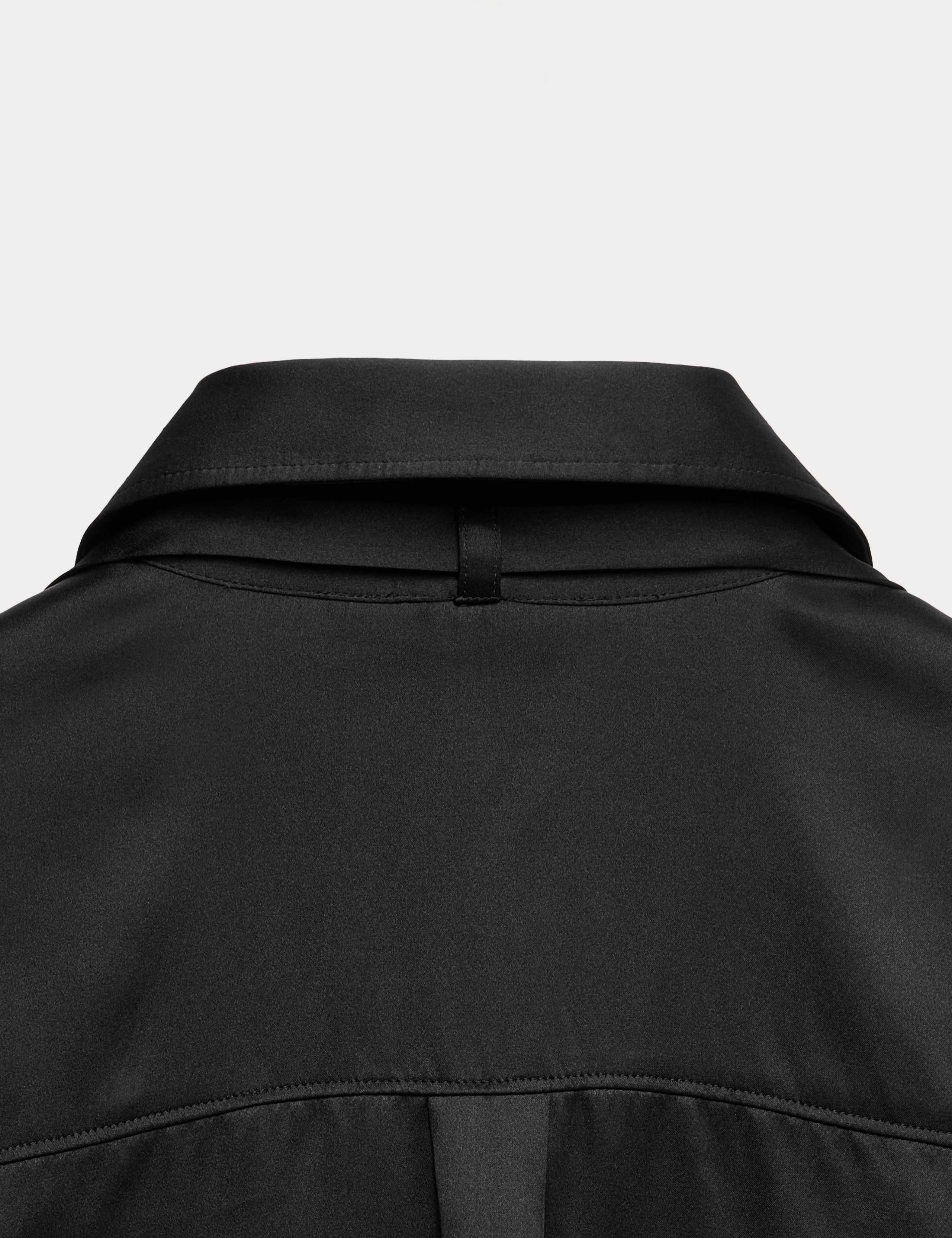 Pure Silk Pleat Detail Shirt 5 of 6