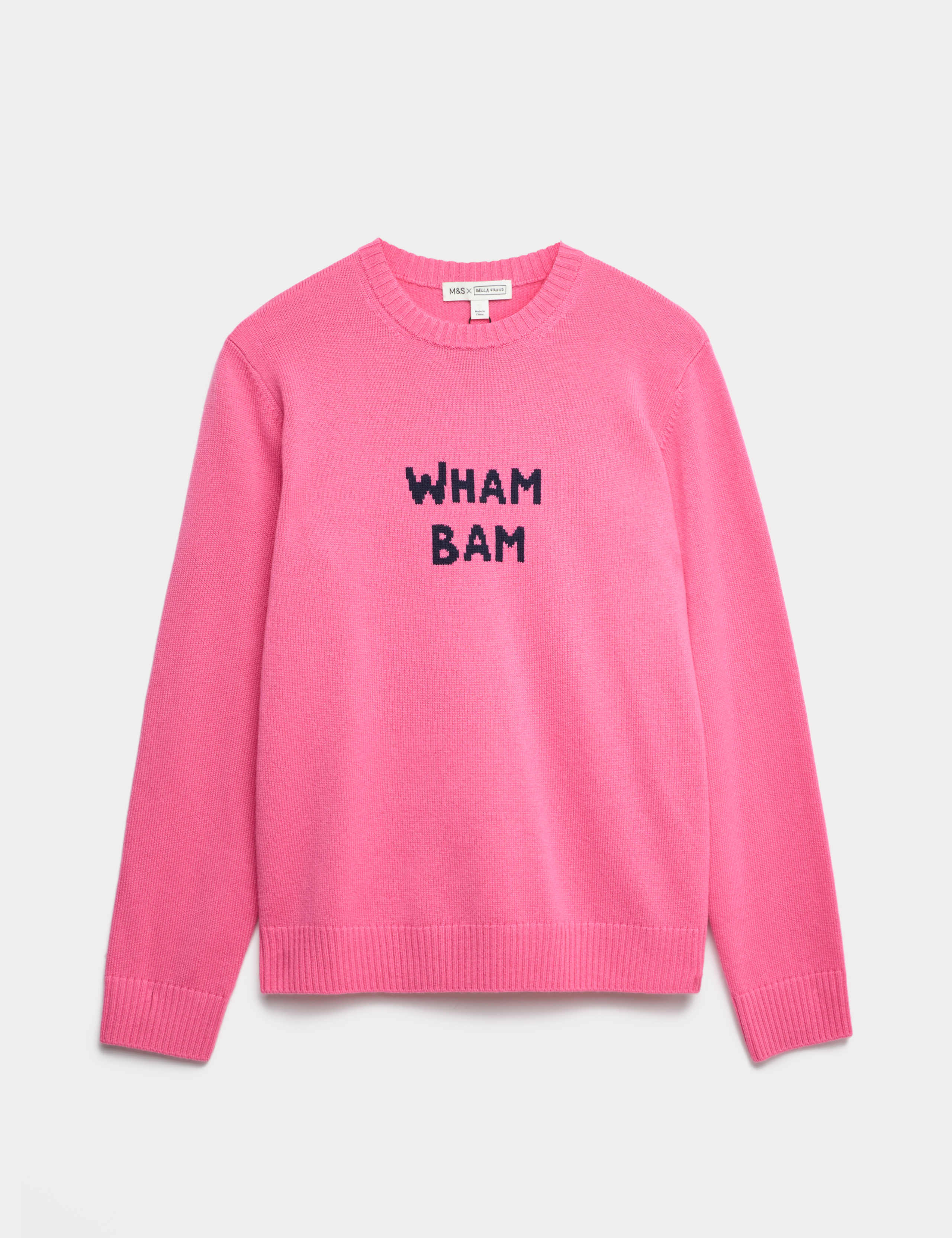 Merino Wool Rich 'Wham Bam' Relaxed Jumper 2 of 6