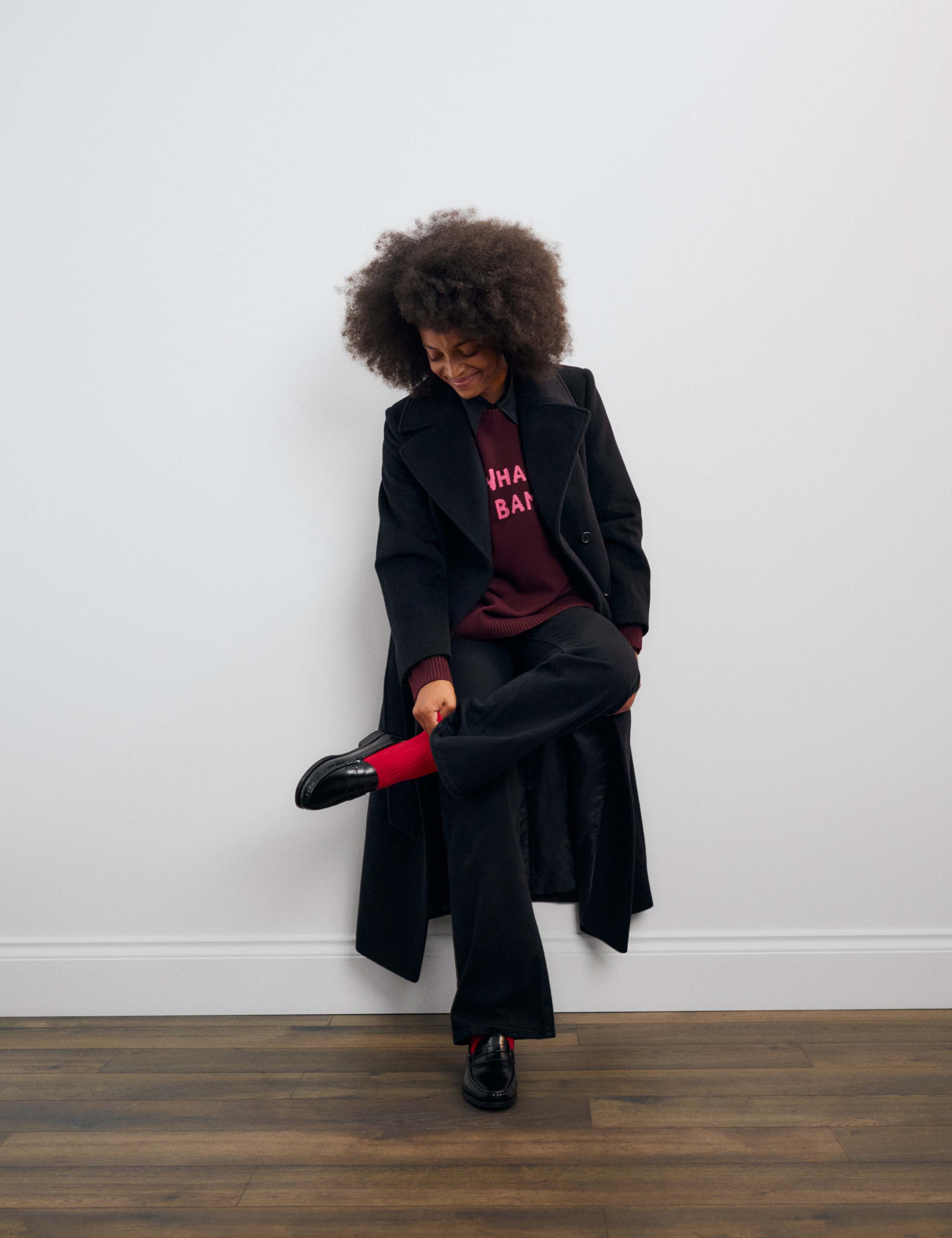 Merino Wool Rich 'Wham Bam' Relaxed Jumper 5 of 6