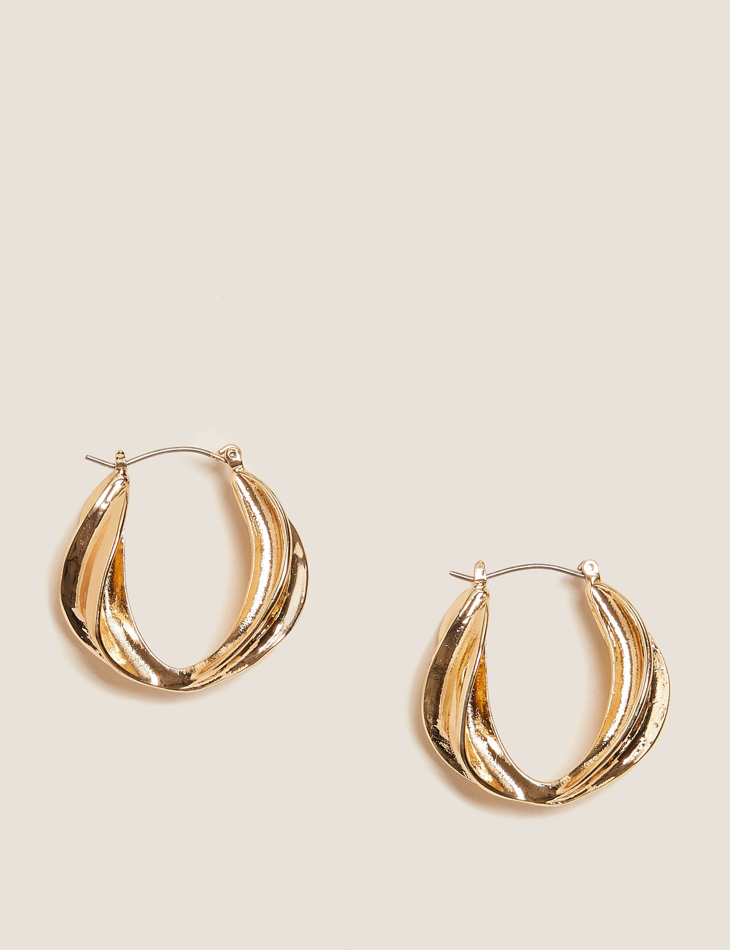 Large Twisted Hoop Earring 1 of 1