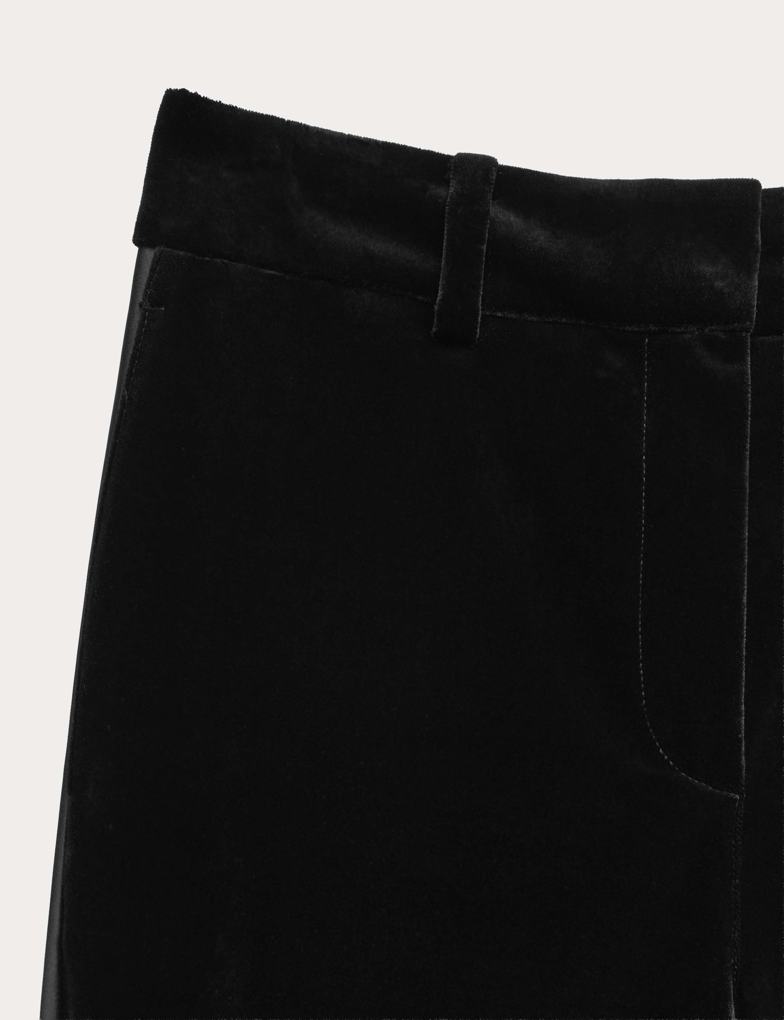 Velvet Straight Leg Trousers 6 of 6
