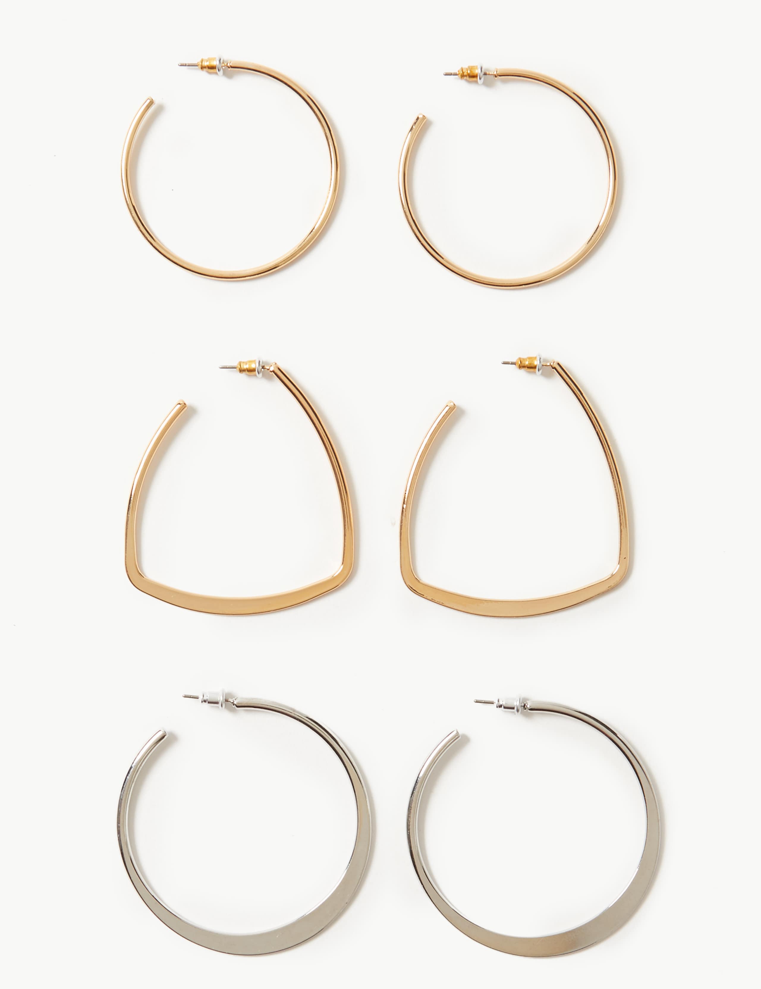 Multi Pack Hoop Earrings 1 of 1