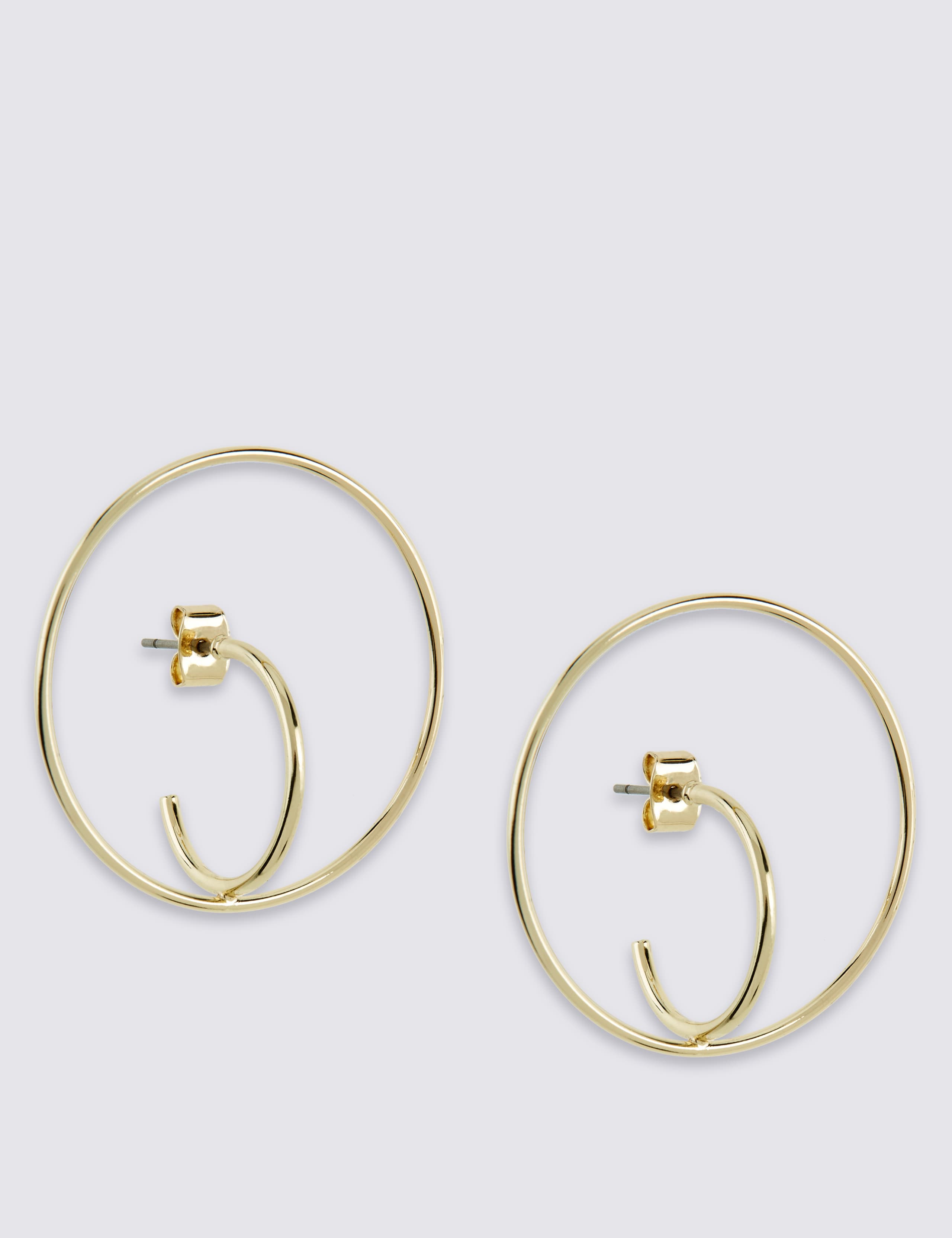 Hoop within Hoop Earrings 1 of 2