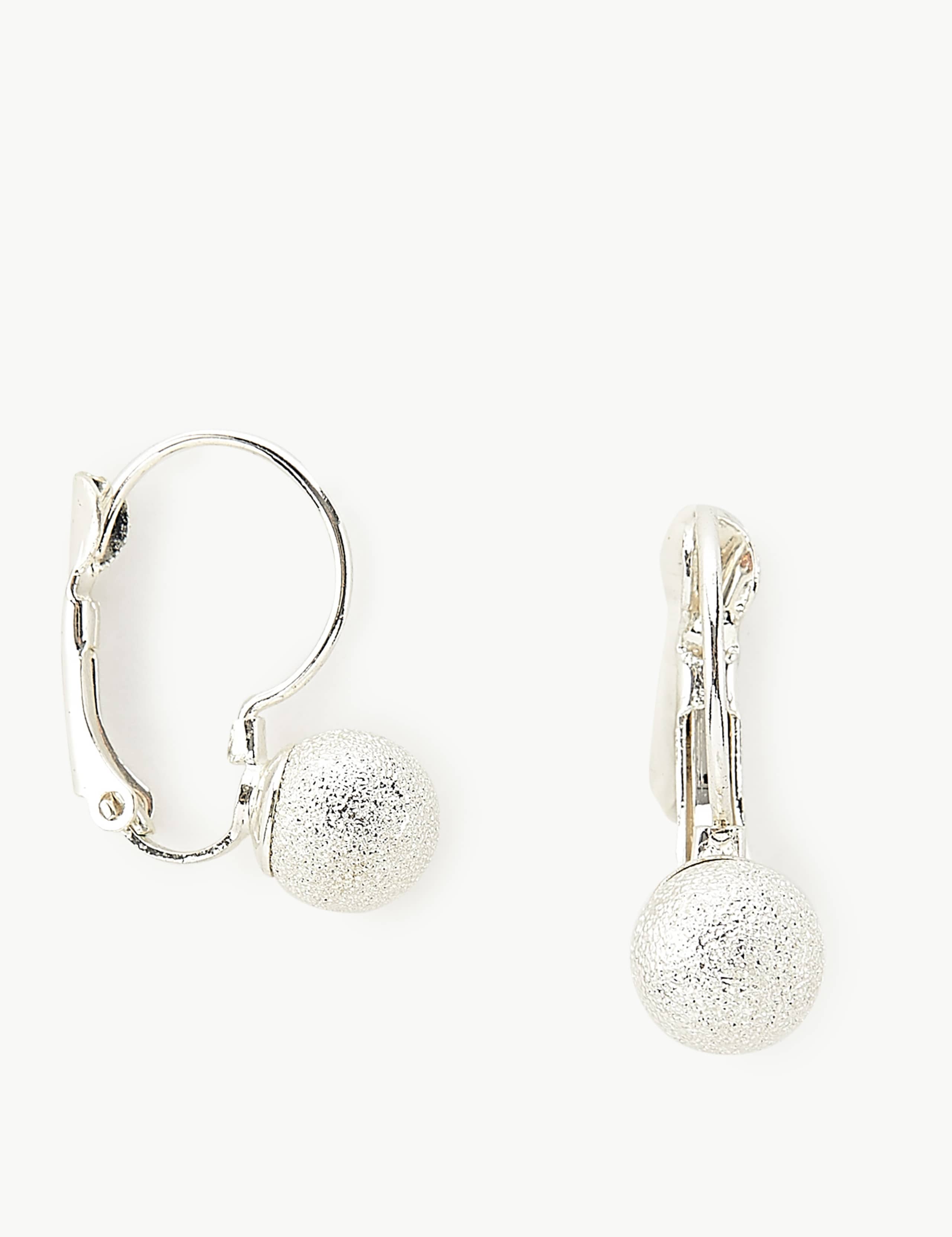 Glitter Ball Drop Earrings 1 of 1