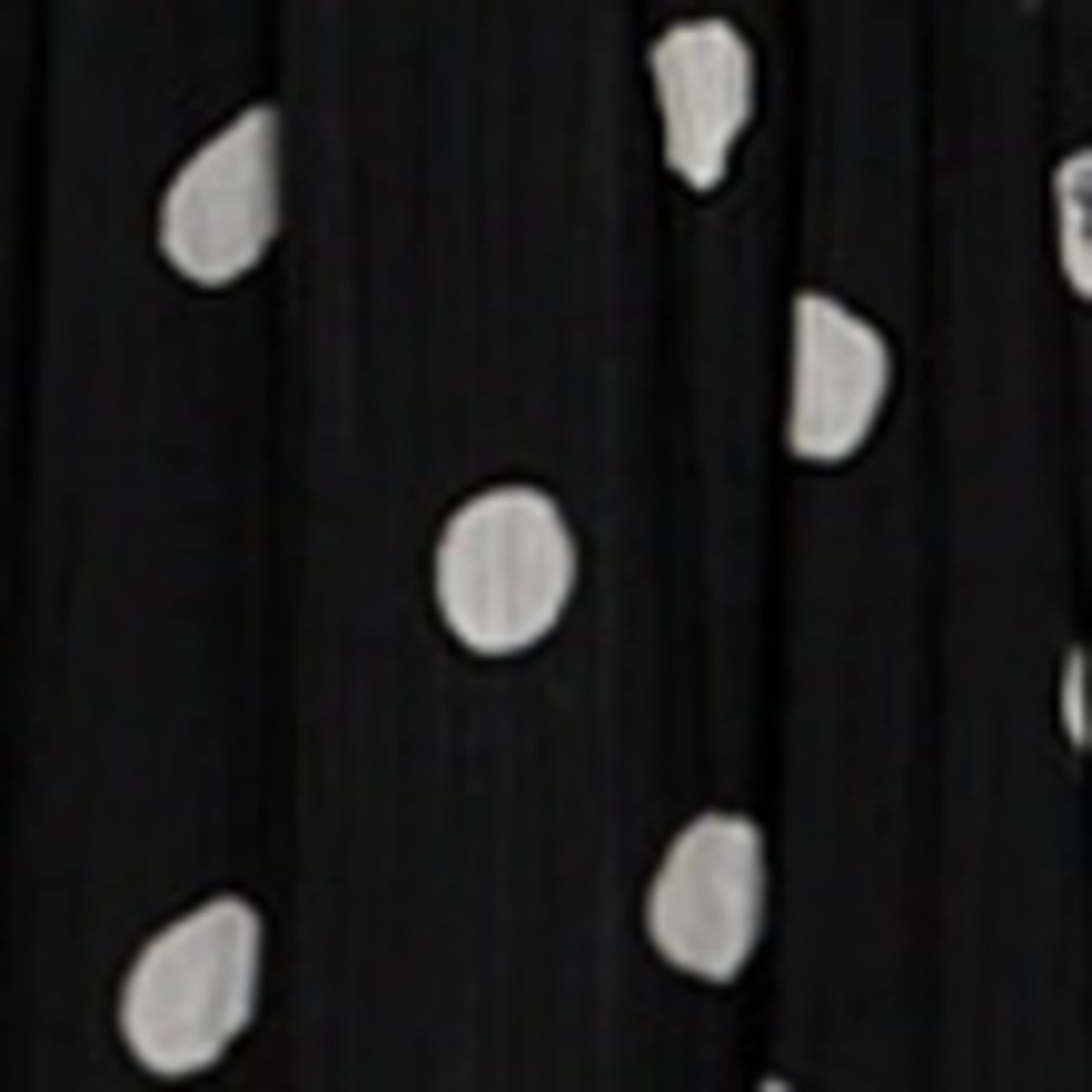 Polka Dot V-Neck Frill Detail Maxi Dress 6 of 6