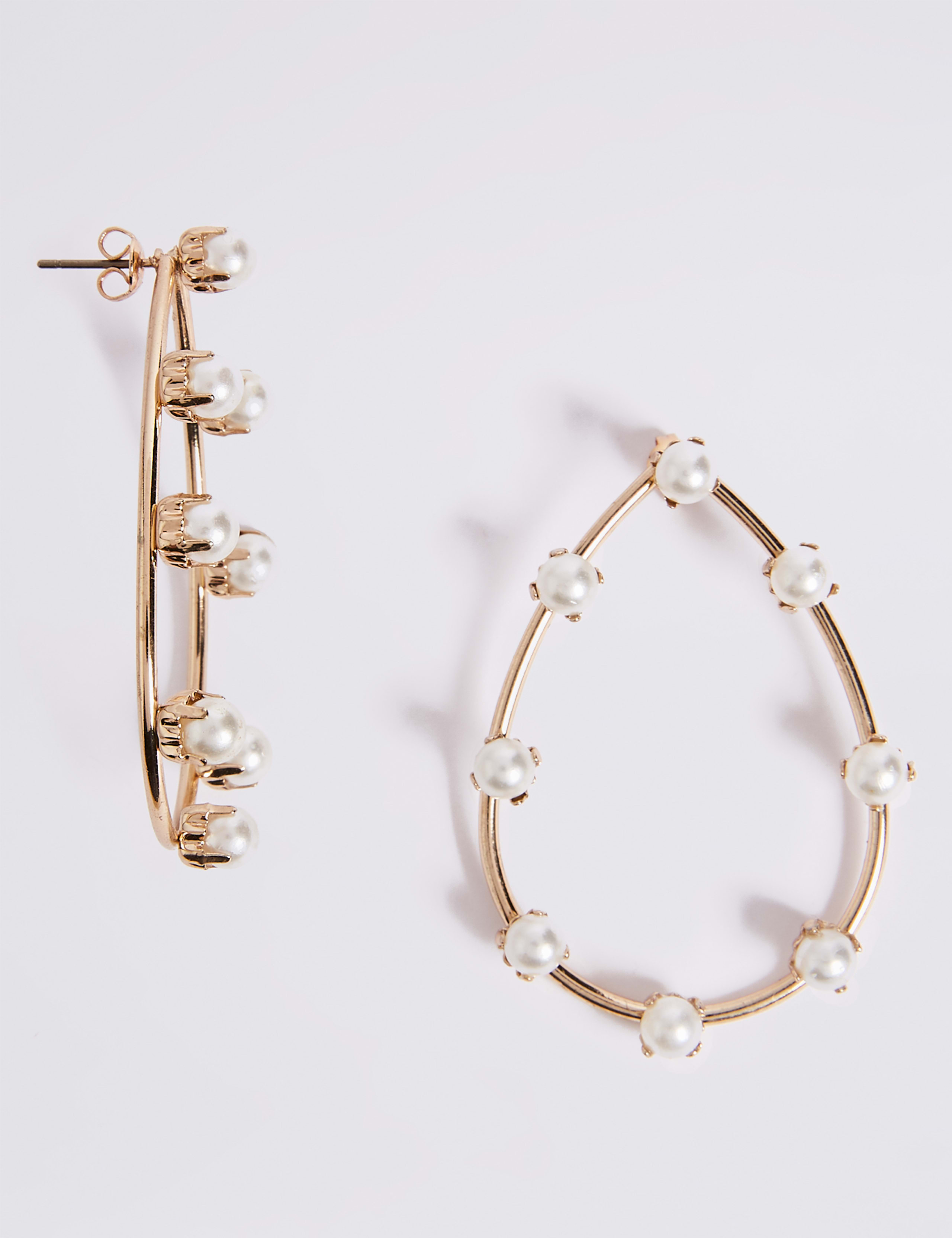 Pearl Teardrop Earrings 2 of 2