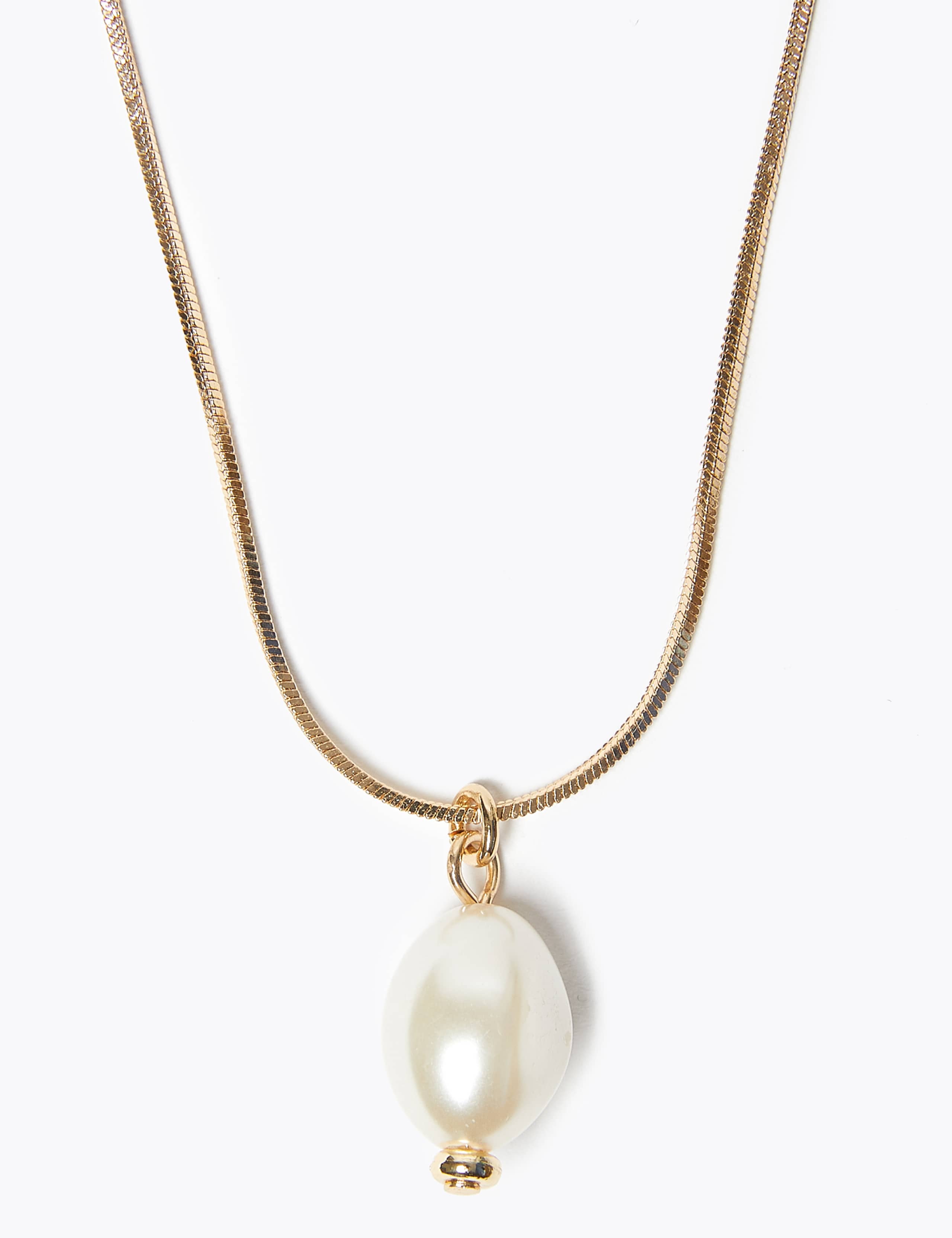 Pearl Pendant Necklace 1 of 2