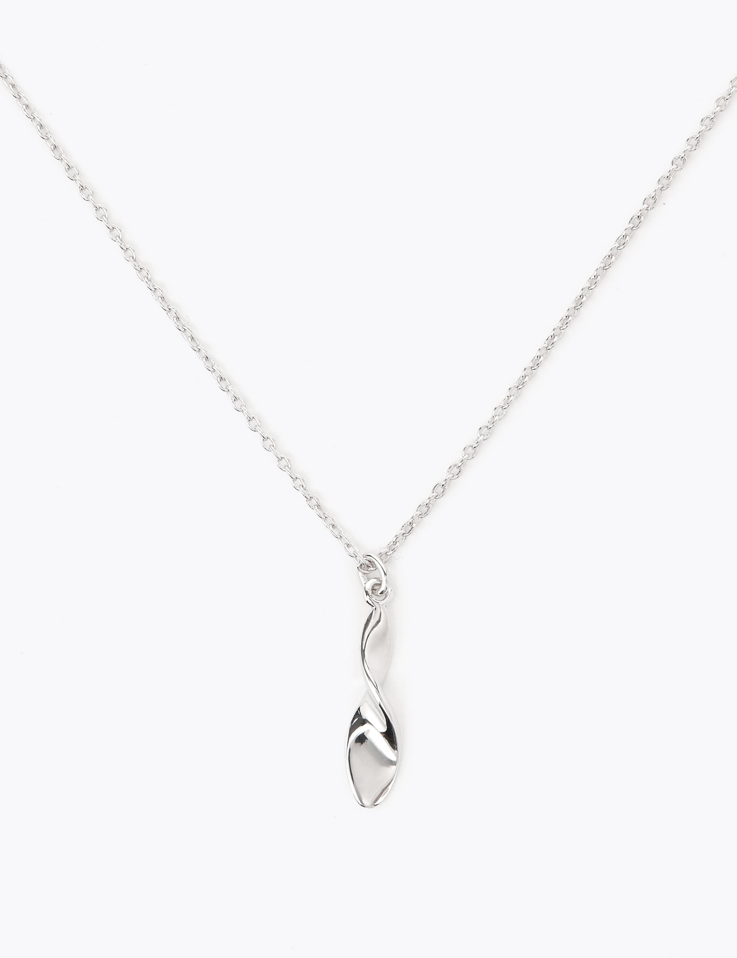 Sterling Silver Pendant Necklace 1 of 3