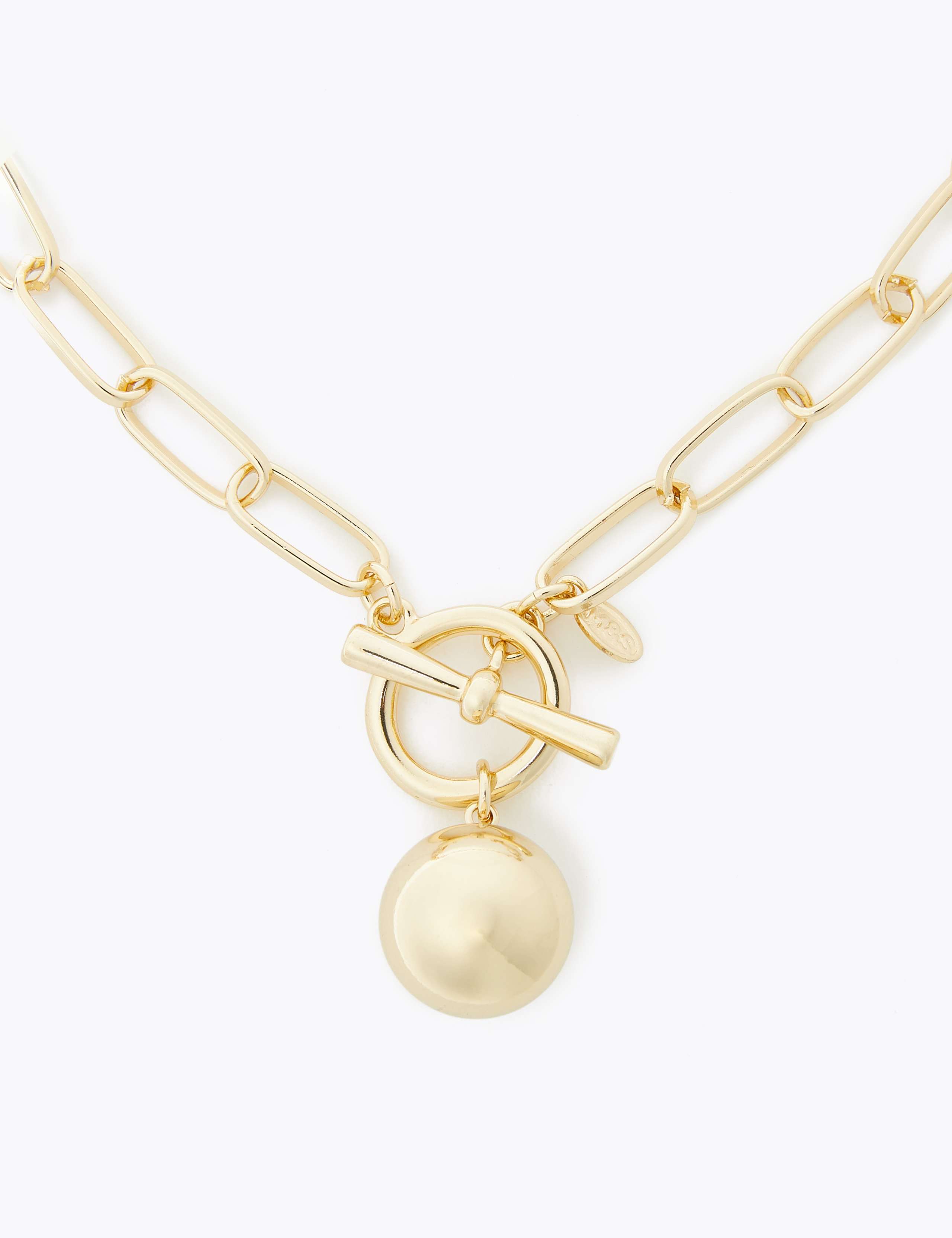 T-Bar Ball Necklace 1 of 2