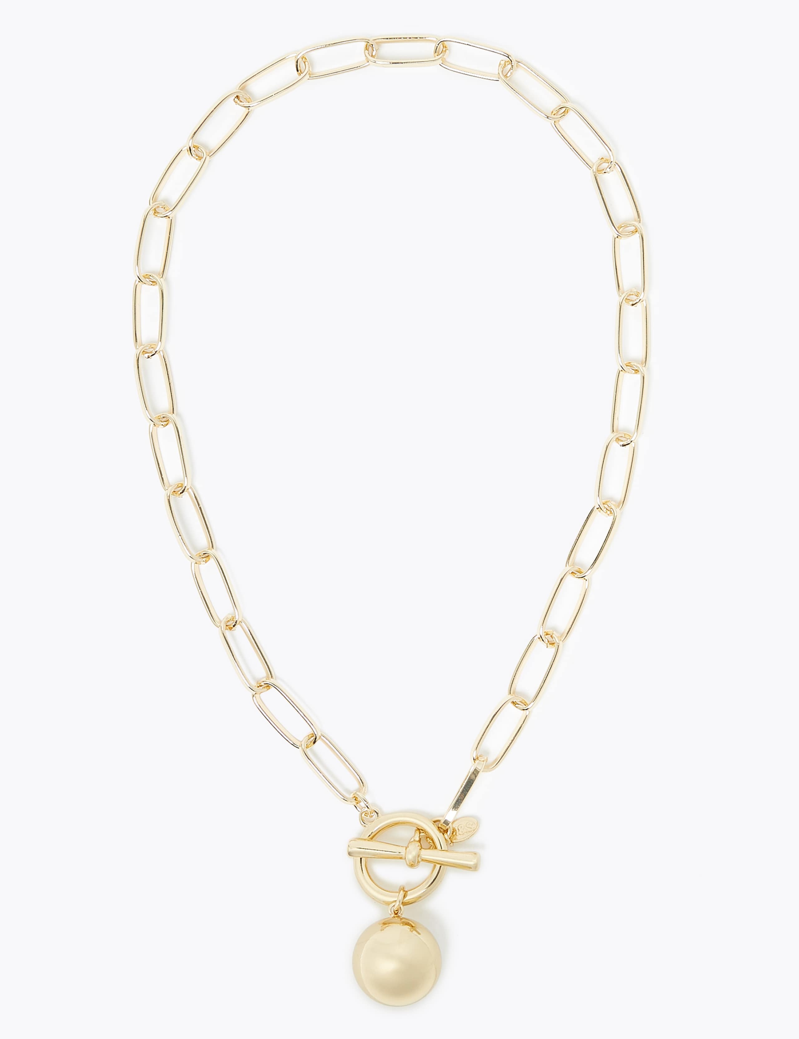 T-Bar Ball Necklace 2 of 2