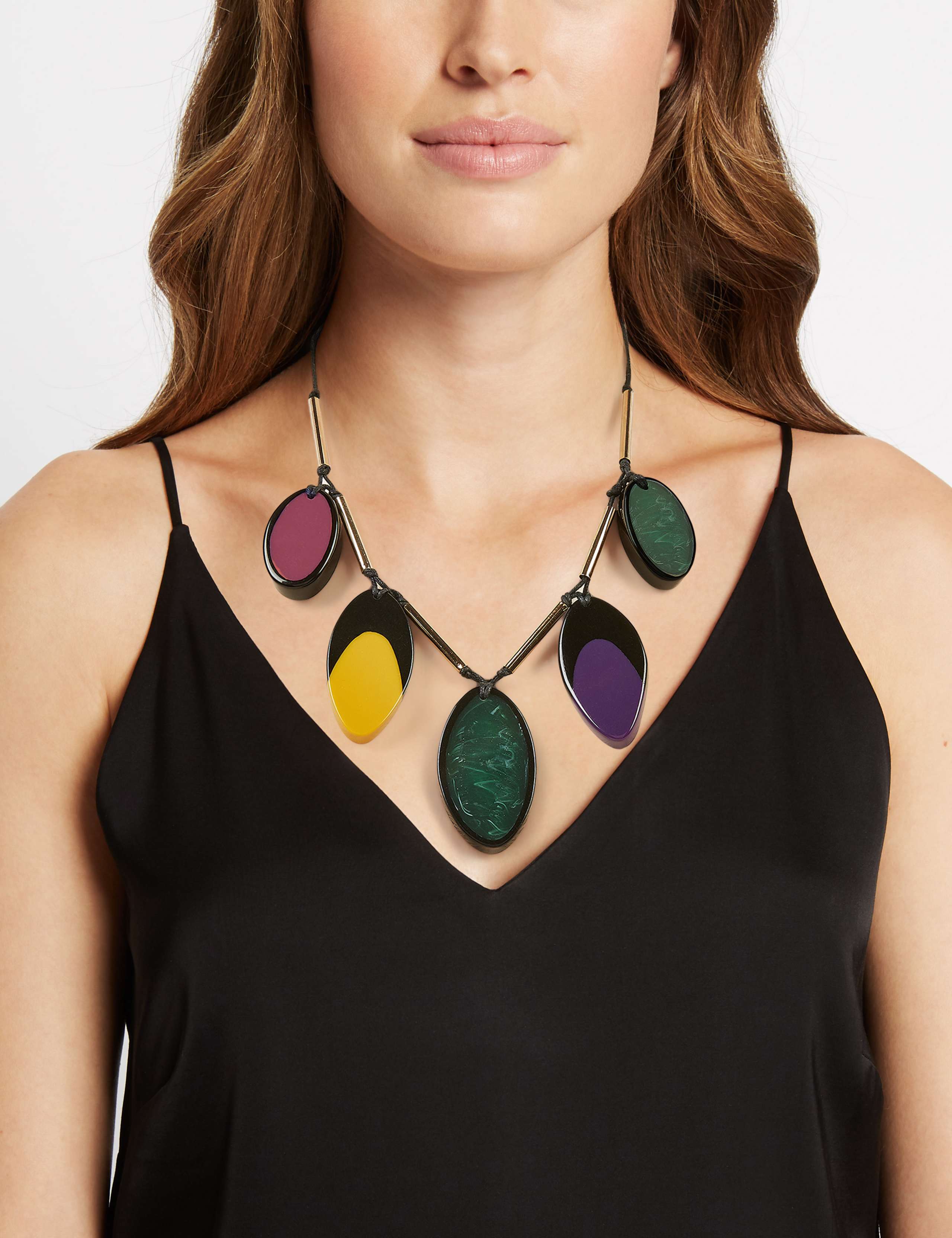 Jelly Petal Collar Necklace 1 of 2