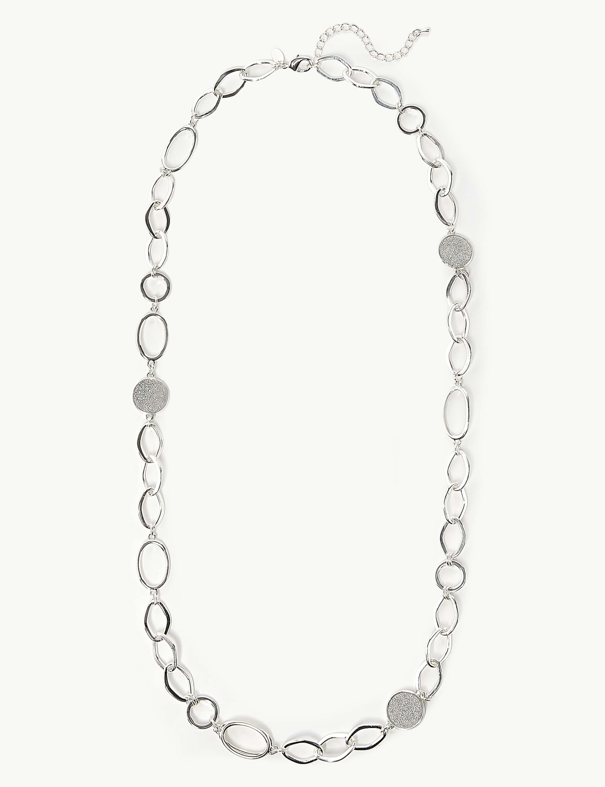 Glitter Chain Link Necklace 1 of 1