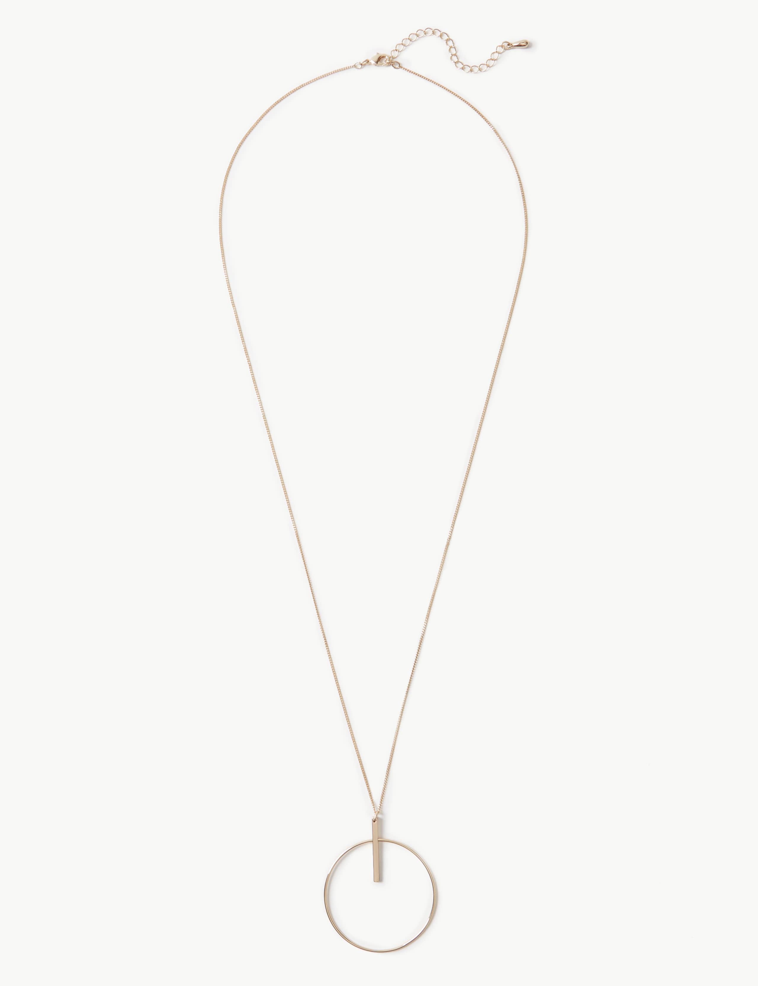Circle Bar Necklace 1 of 1