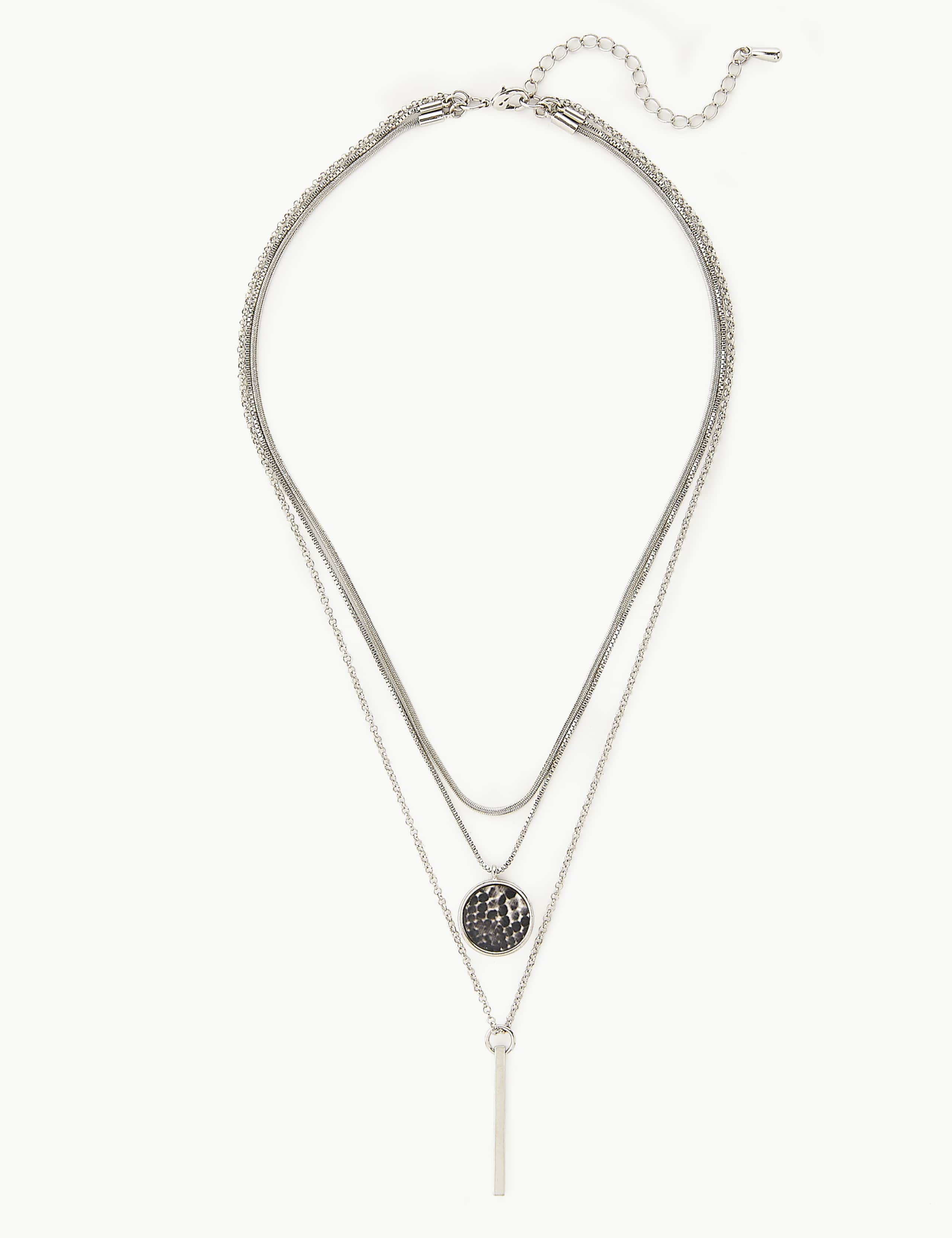 Disc and Bar Necklace 2 of 2