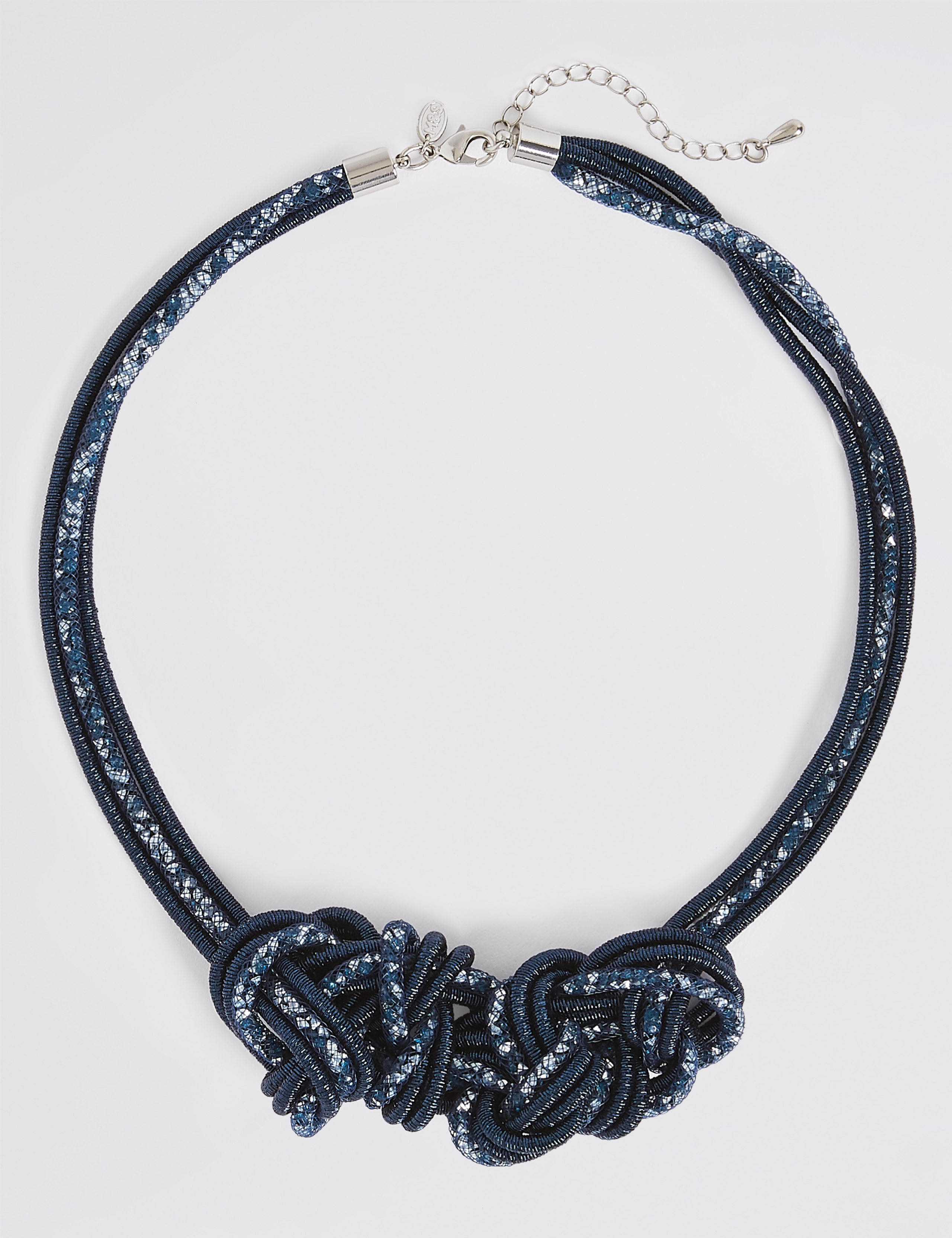 Sequin Twist Collar Necklace 2 of 2