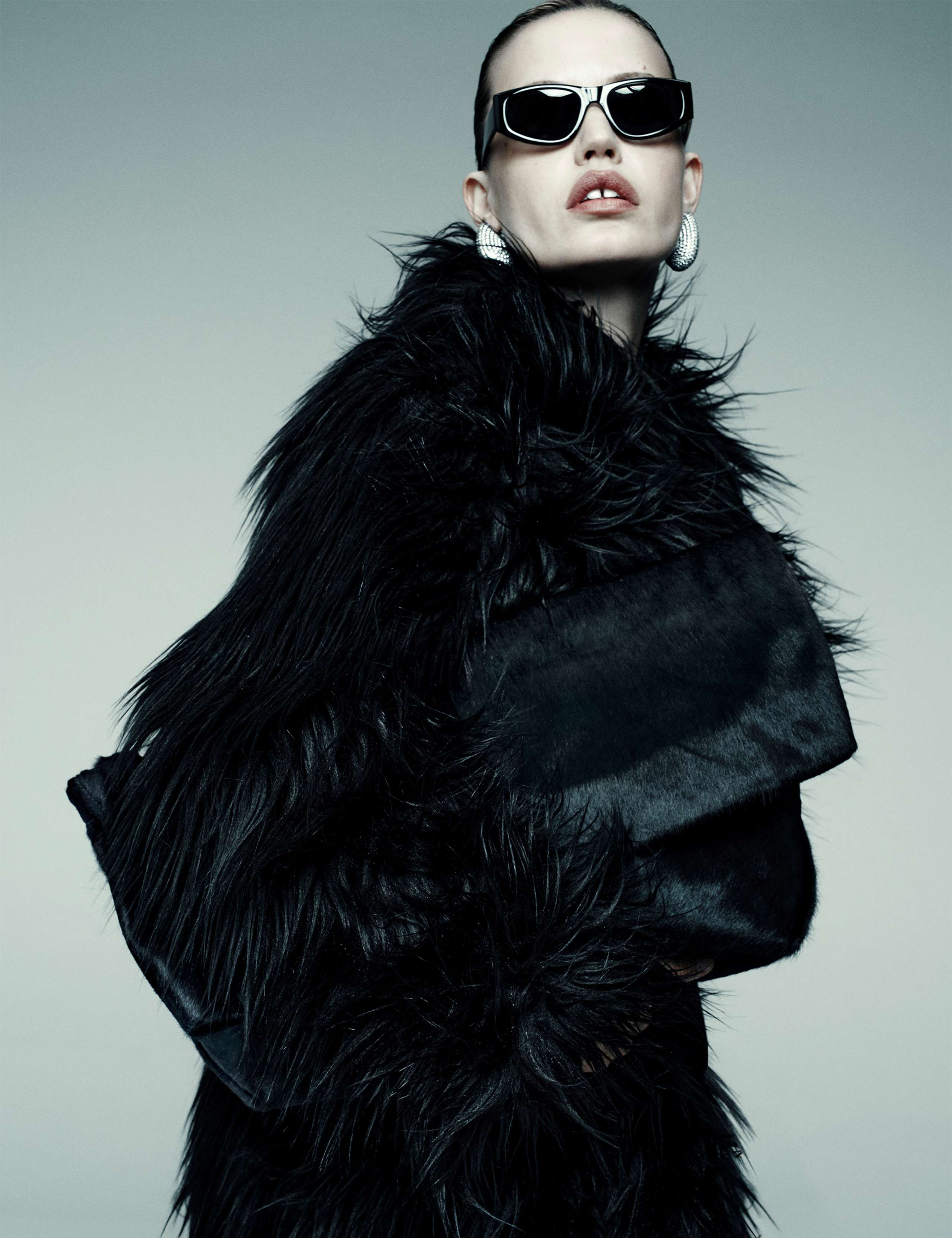 Hair On Leather Foldover Clutch Bag 4 of 4