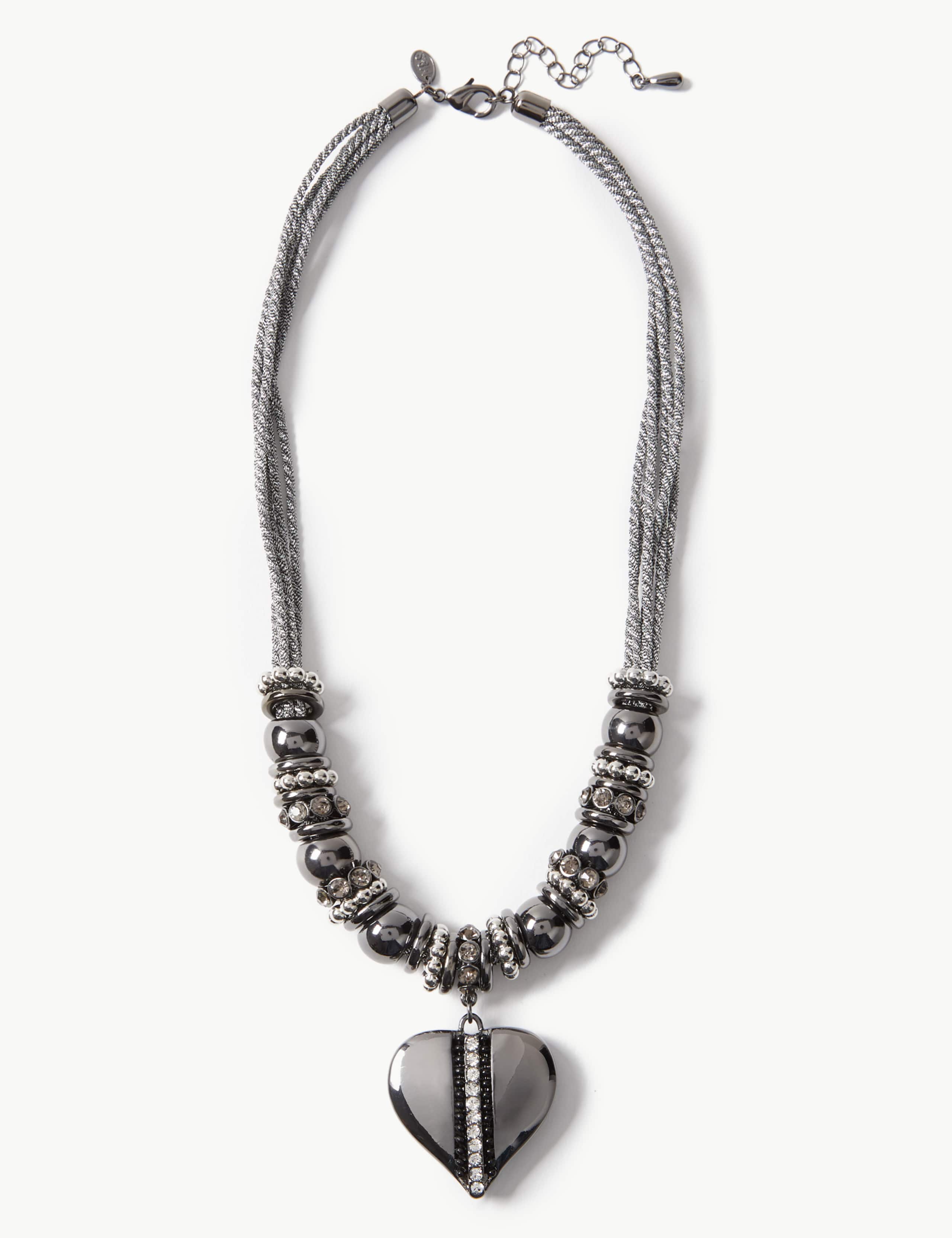 Crystal Heart Necklace 1 of 1