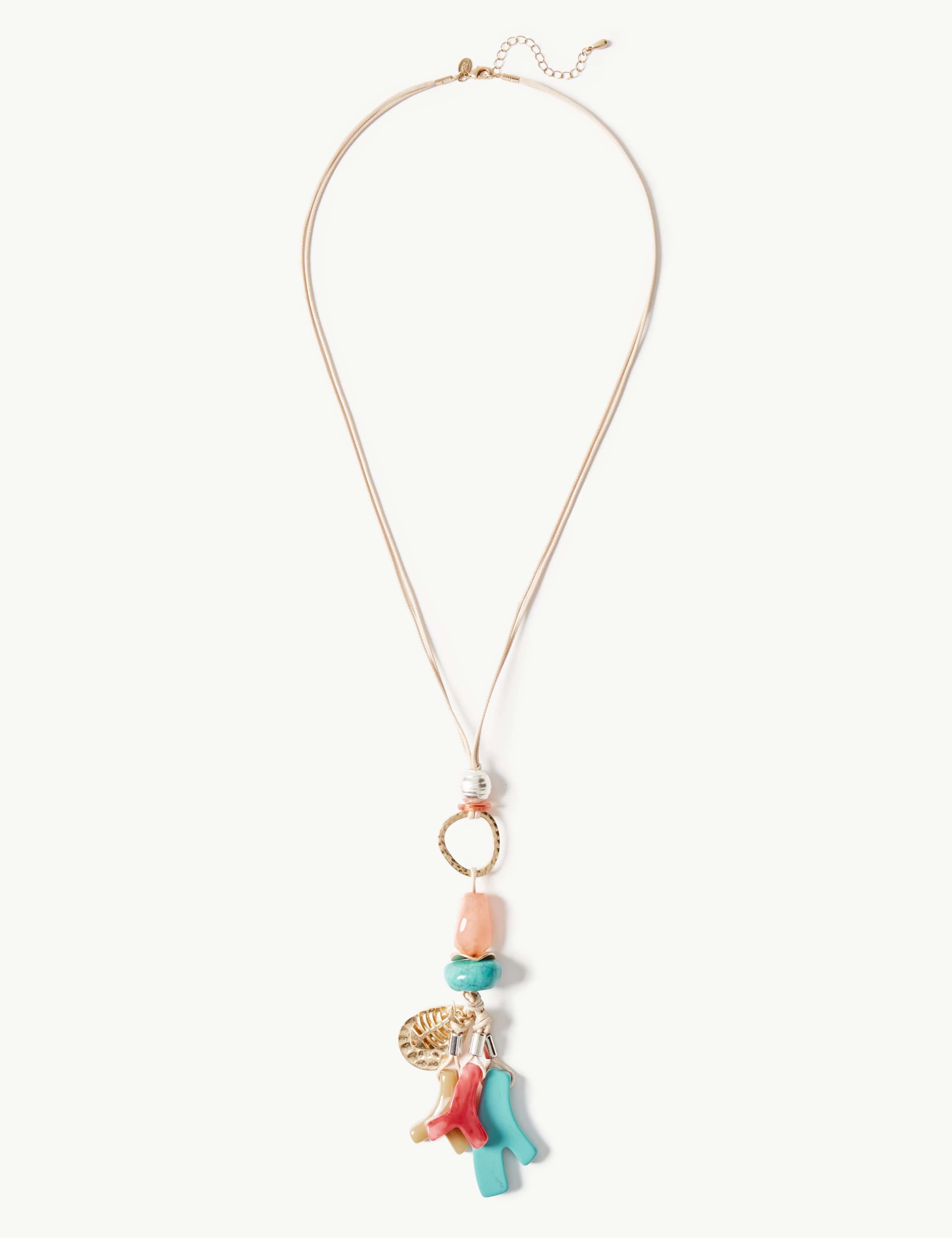 Mix Up Cluster Long Necklace 1 of 1