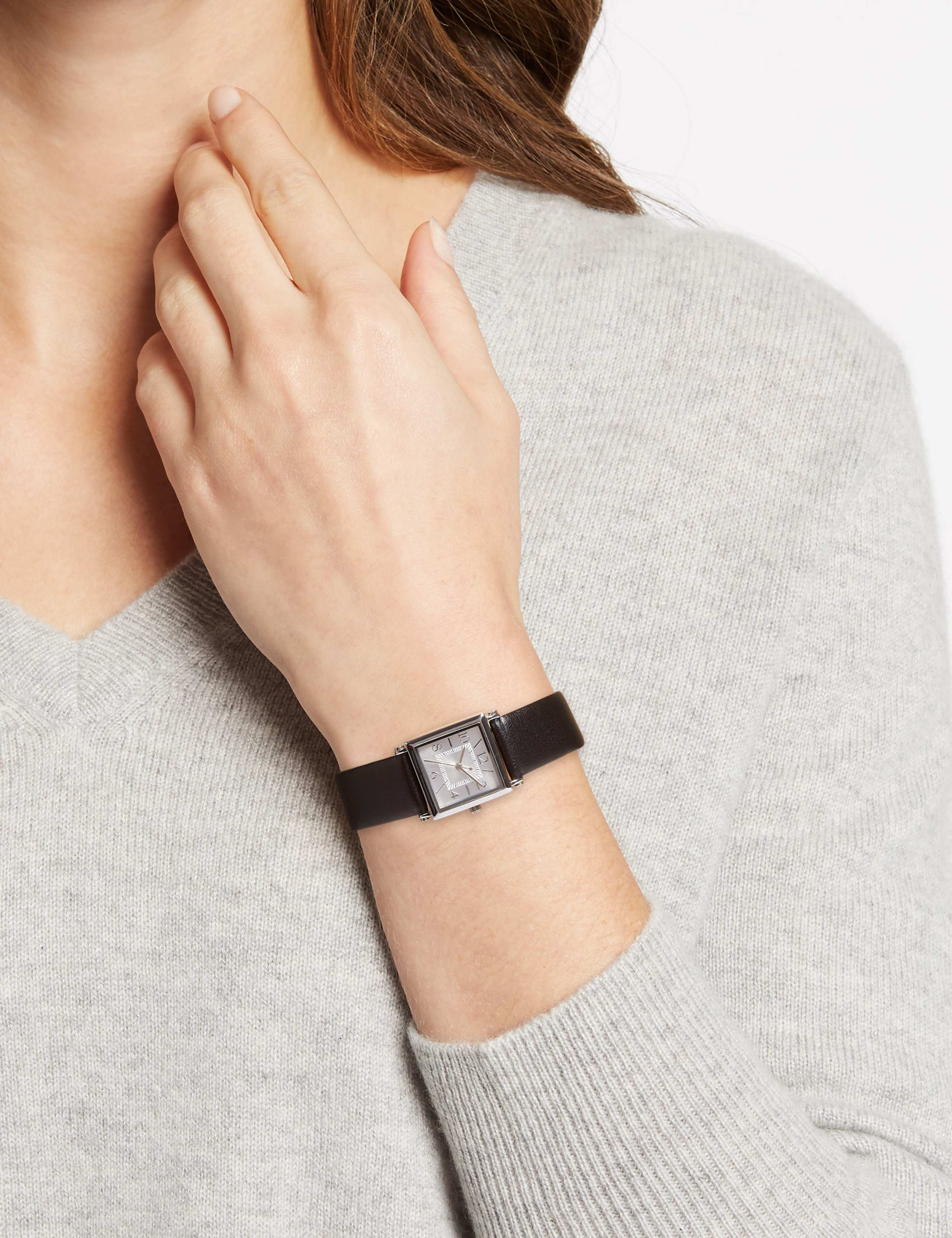 Square Face Strap Watch 1 of 3