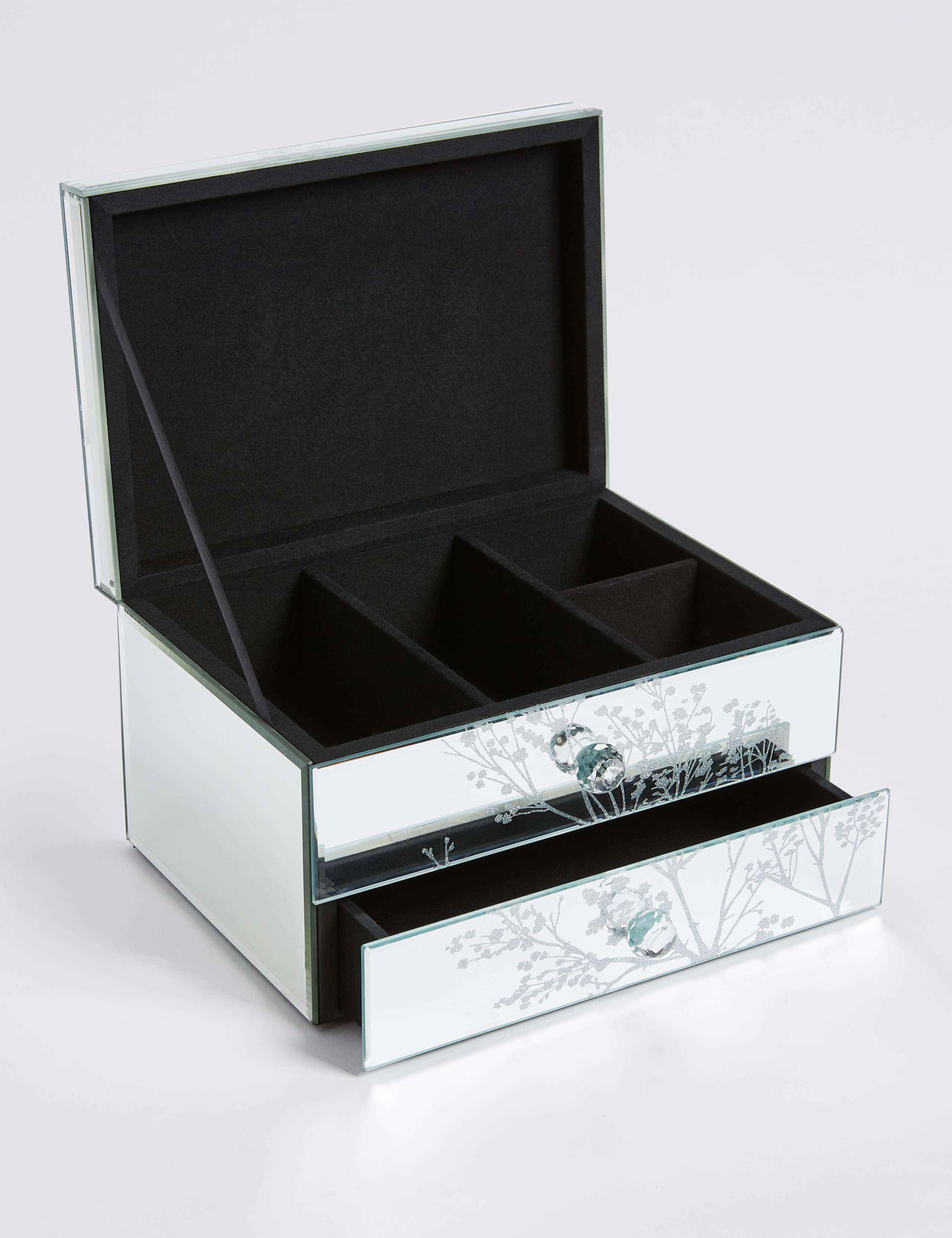 Cherry Blossom 2 Drawer Jewellery Box 2 of 2