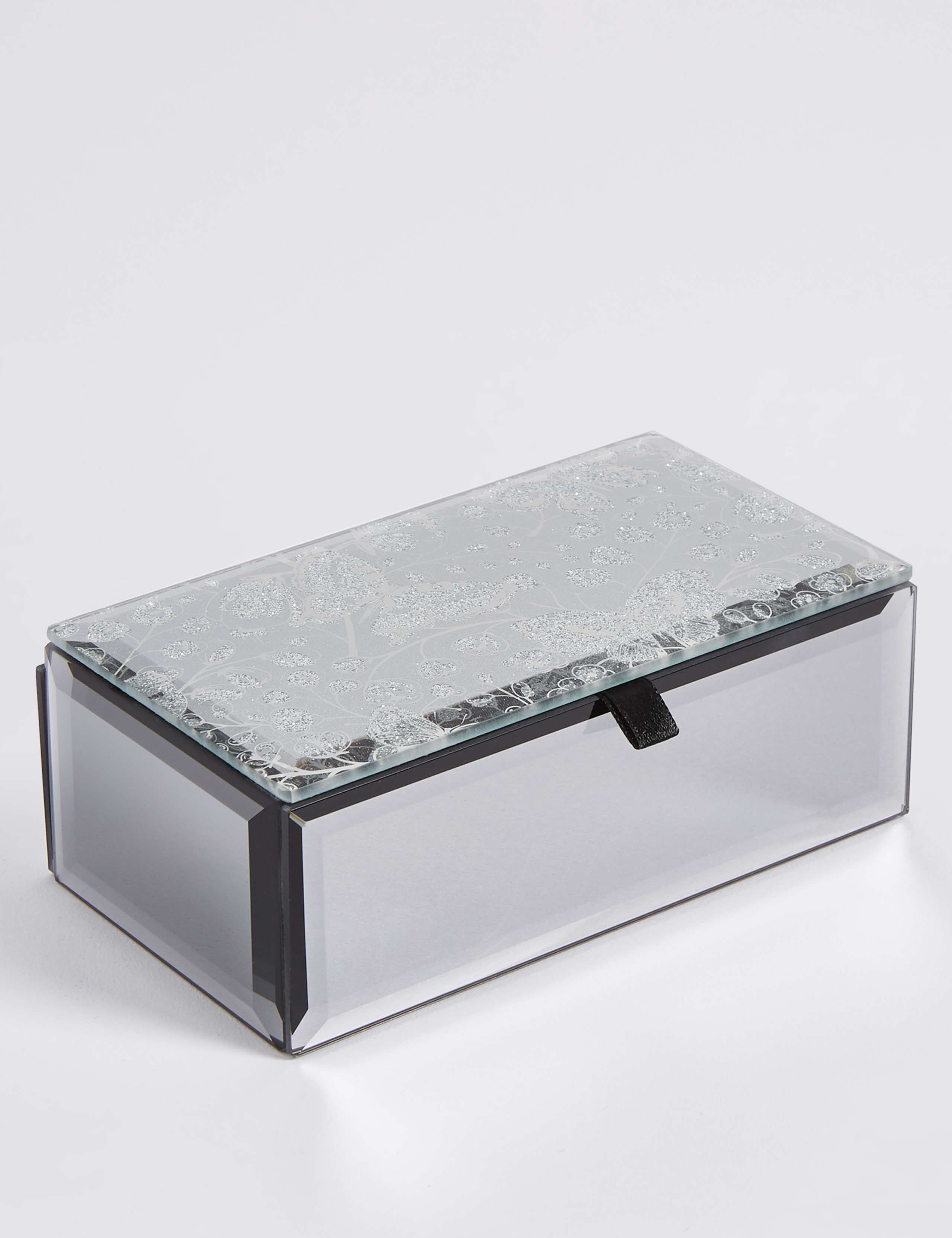 Glitter Butterfly Jewellery Box 1 of 3