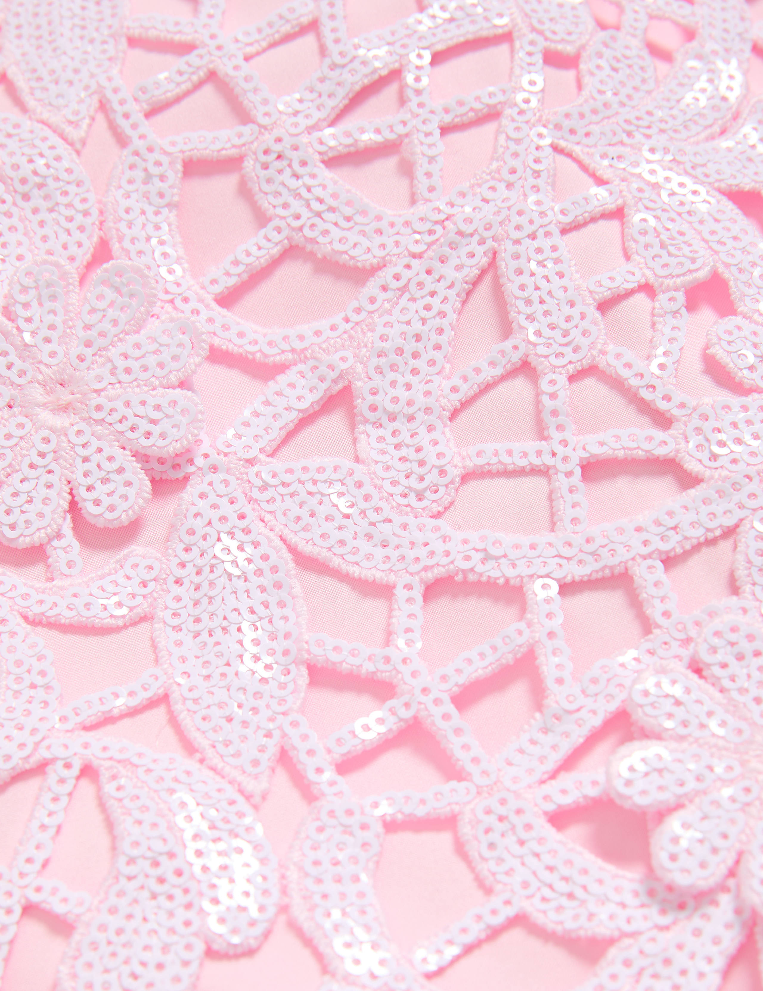 Embellished Cutwork Midaxi Column Skirt 5 of 5