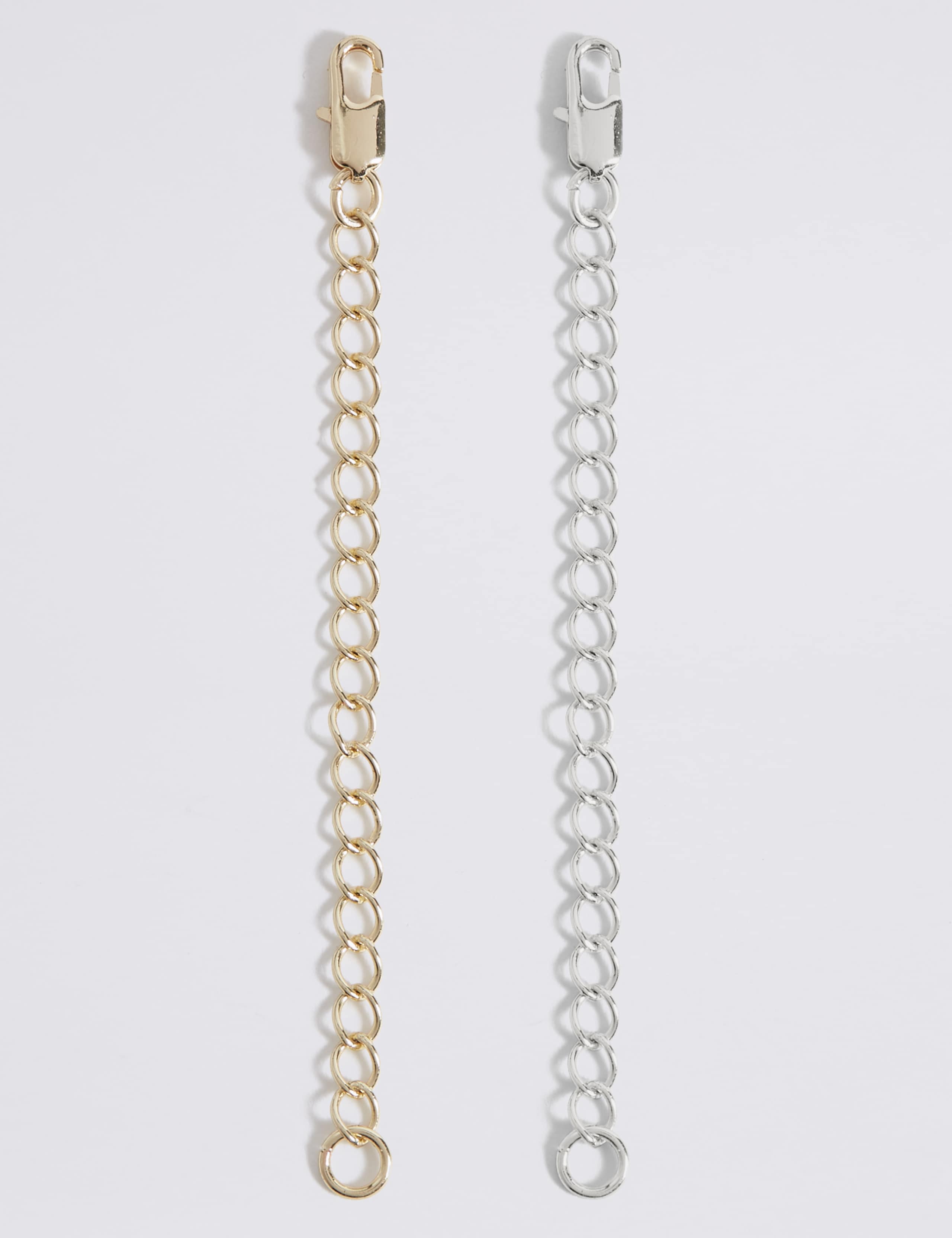 Gold & Silver Plated Necklace Extenders 1 of 2