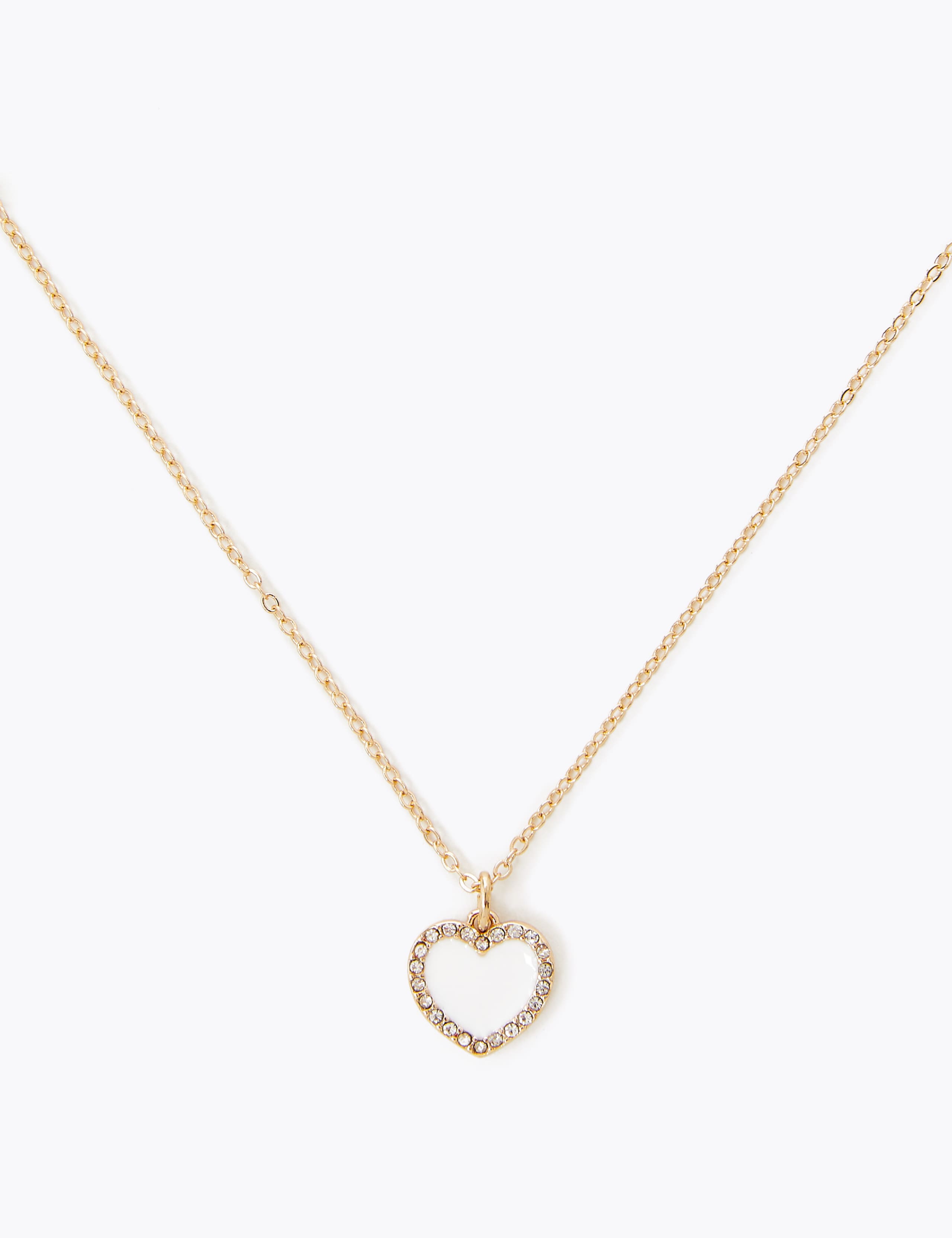 Heart Pendant Necklace 1 of 2