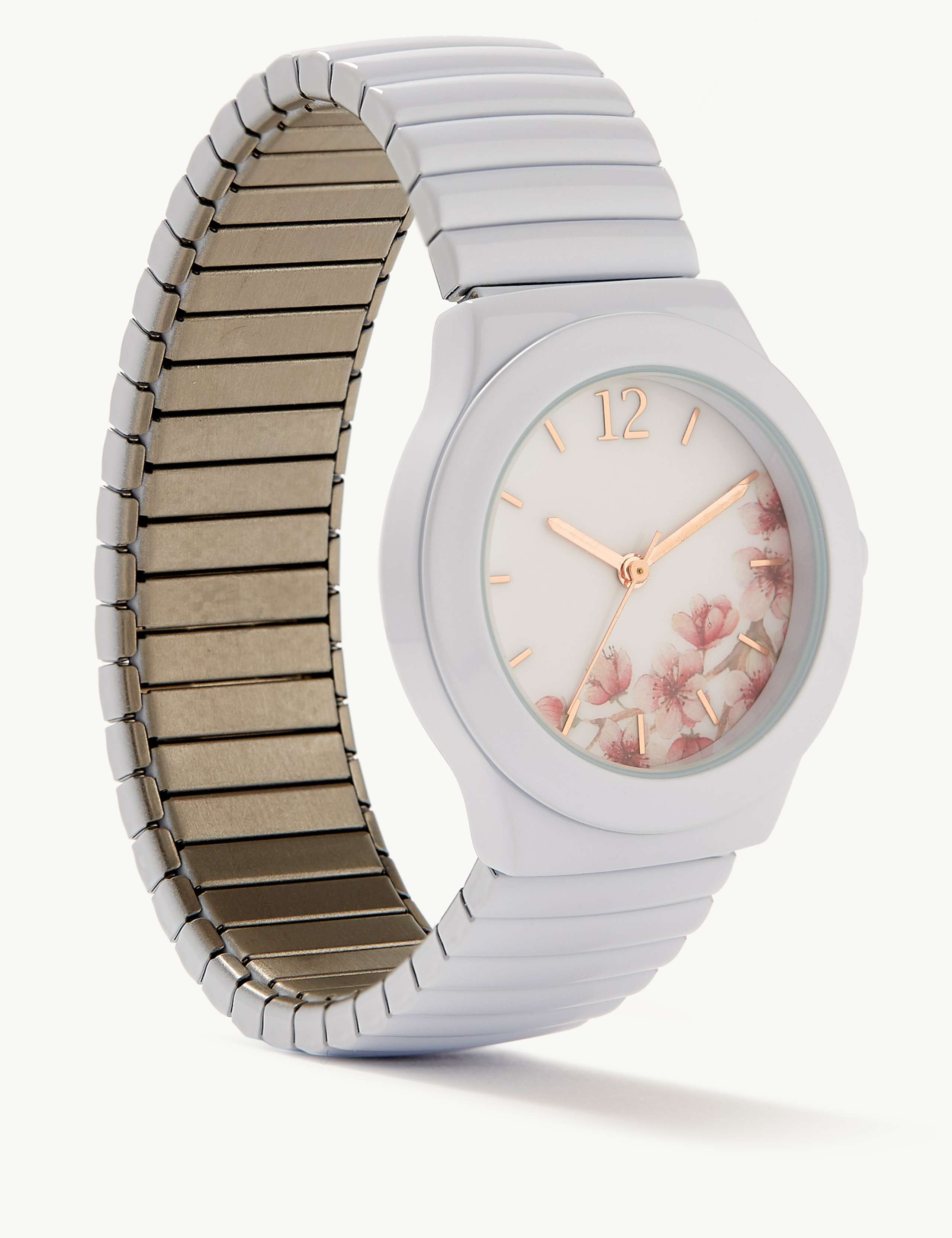 Floral Round Face Expander Watch 2 of 3