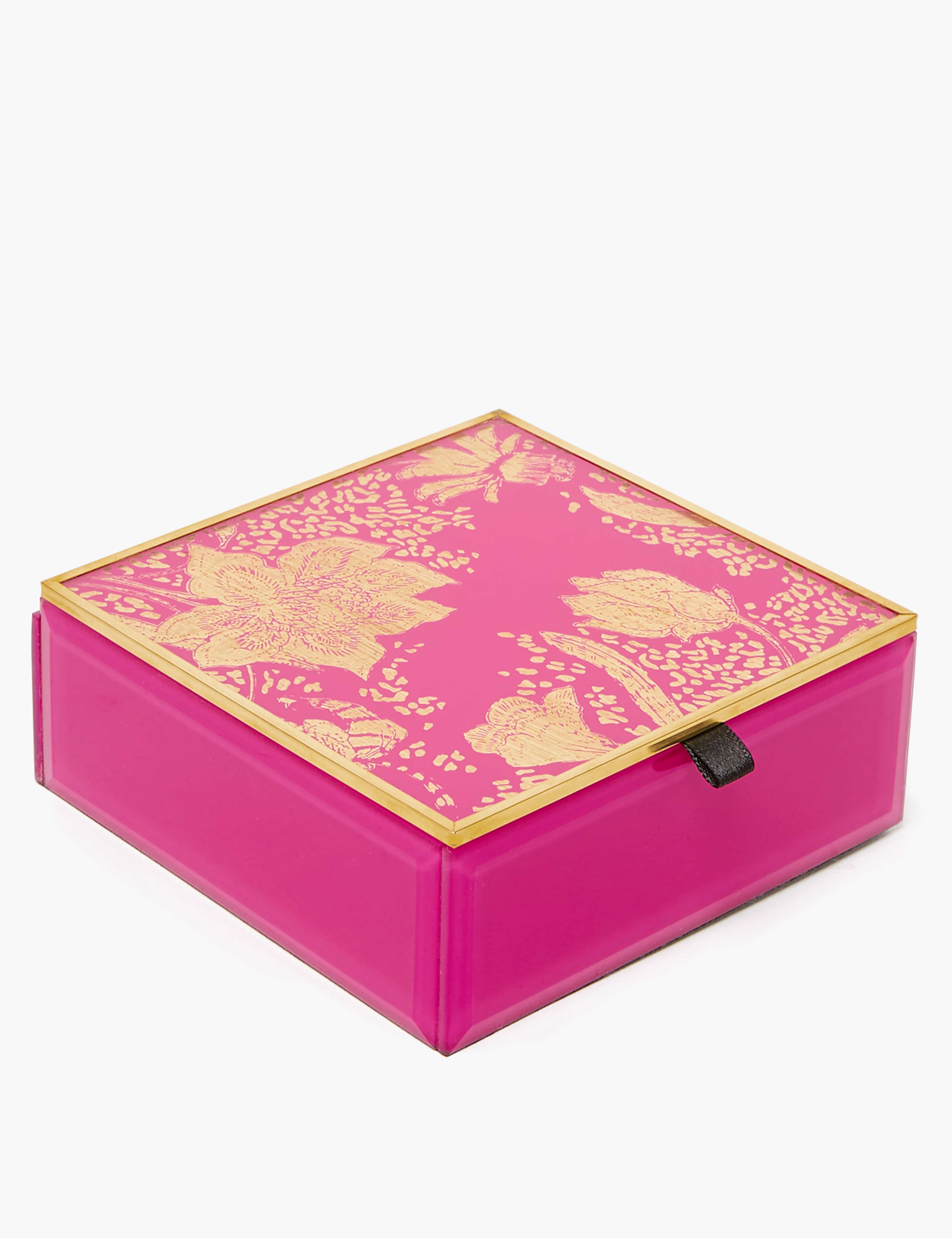 Floral Print Jewellery Box 1 of 4