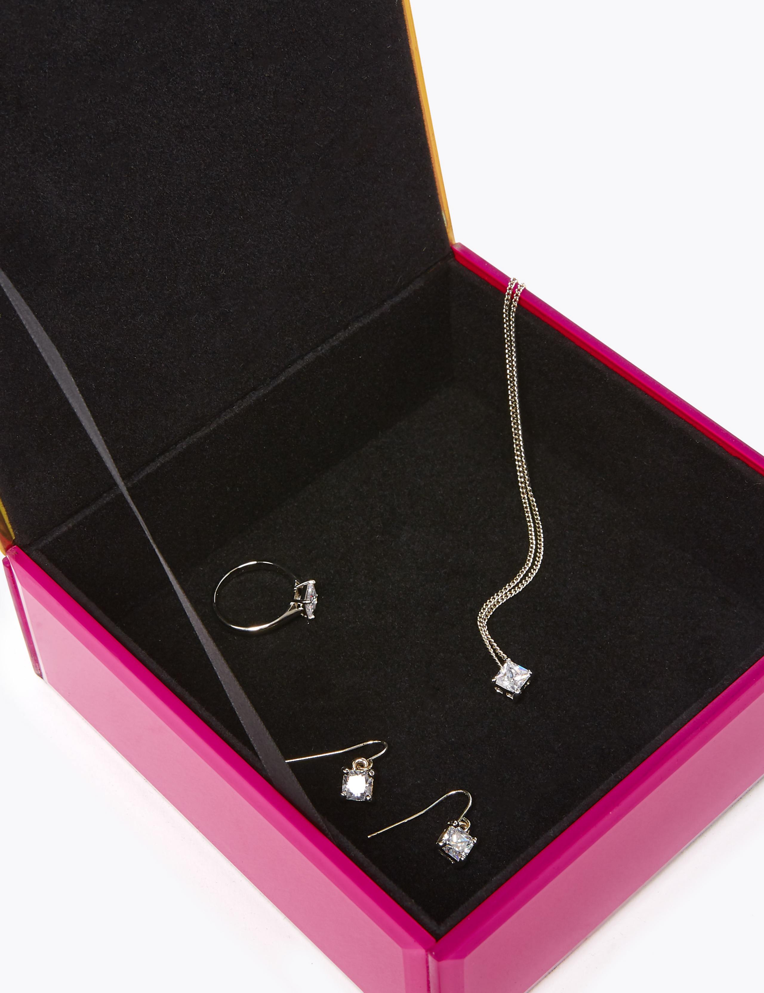 Floral Print Jewellery Box 4 of 4