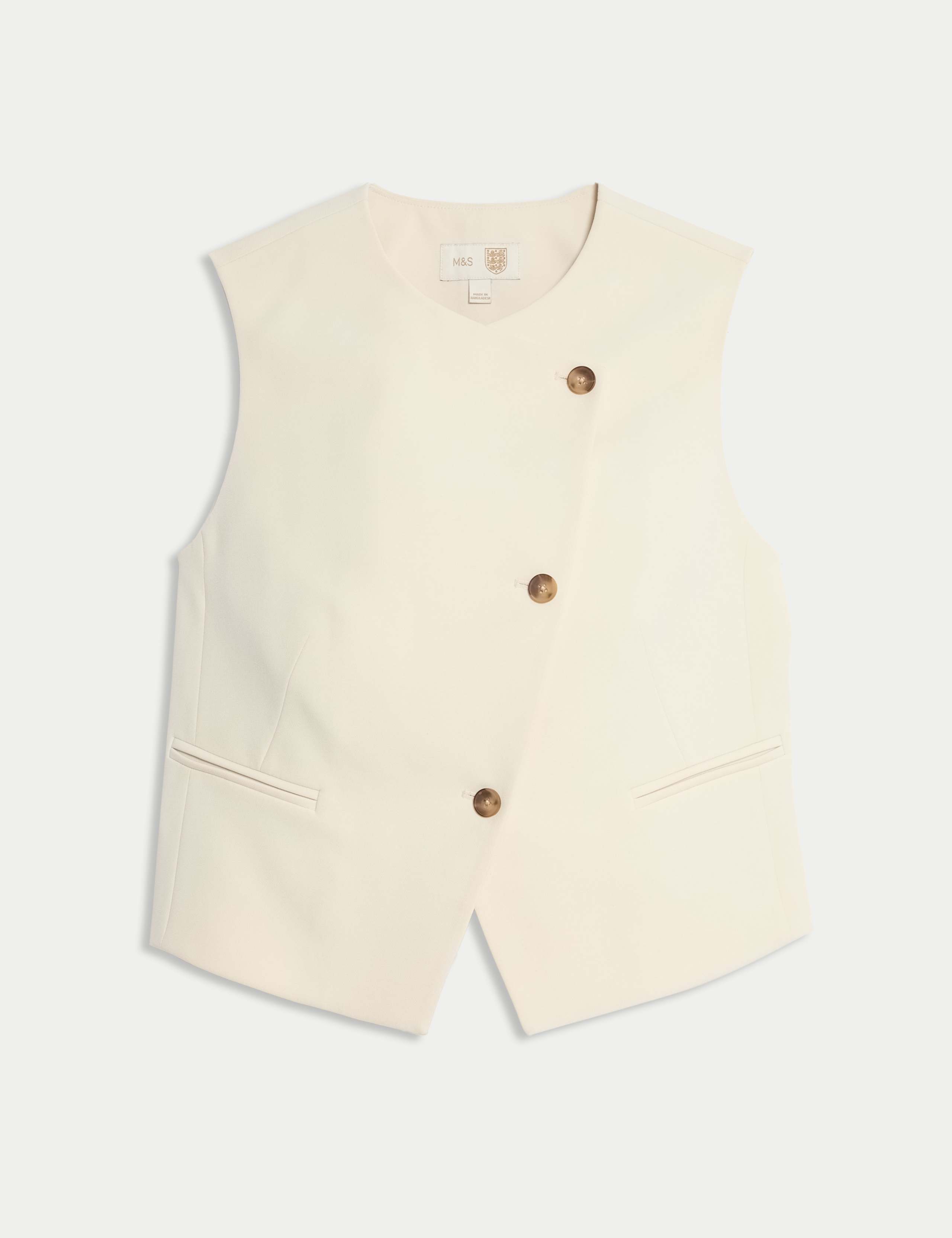 Tailored Asymmetric Waistcoat 2 of 8