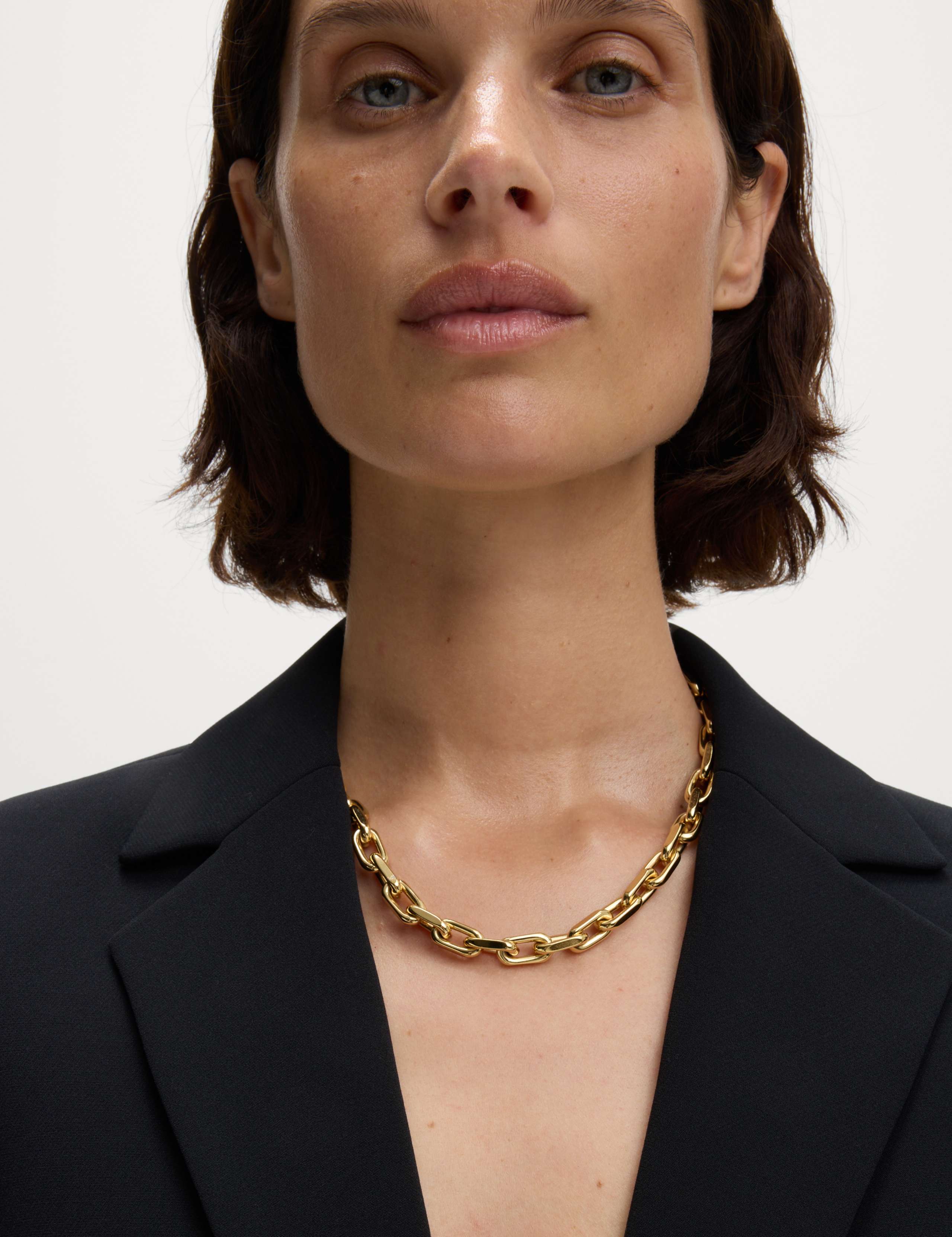Straight Short Sleeve Single Breasted Blazer 3 of 8