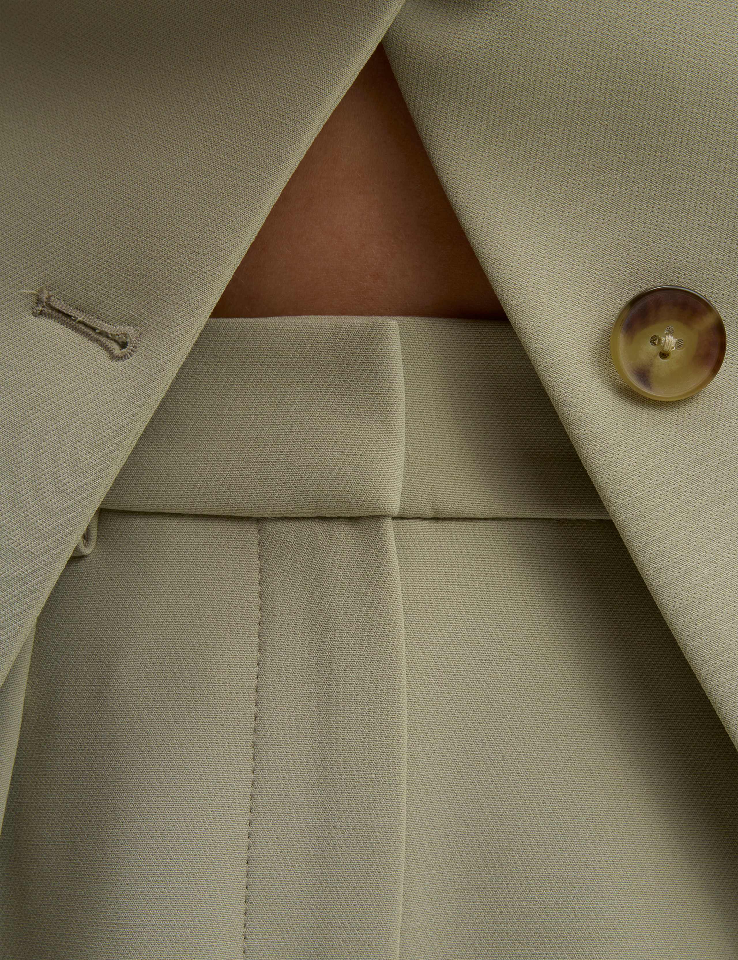 Tailored Pleat Front Barrel Leg Trousers 4 of 7