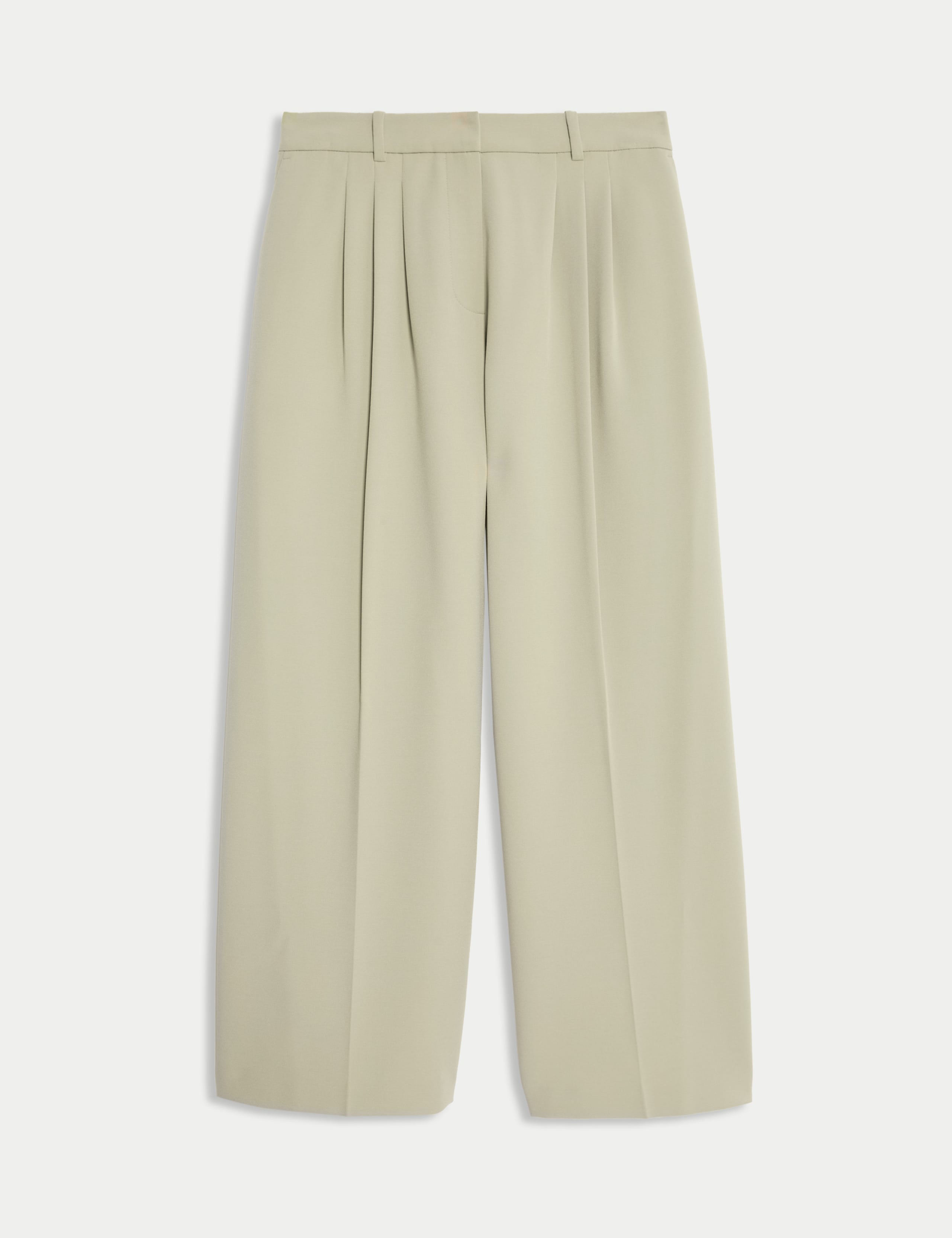 Tailored Pleat Front Wide Leg Trousers 2 of 7