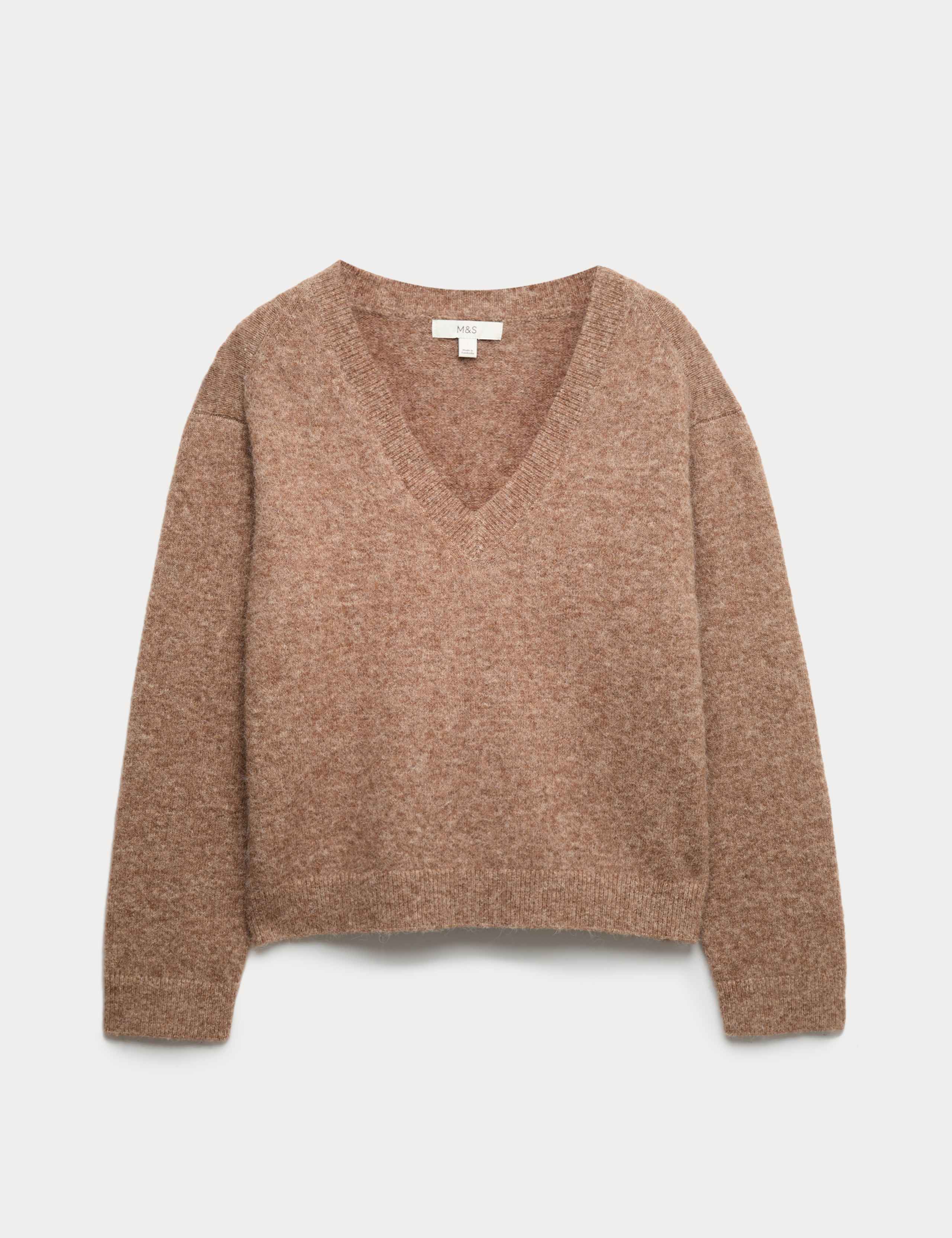 V-Neck Relaxed Jumper With Wool 2 of 5
