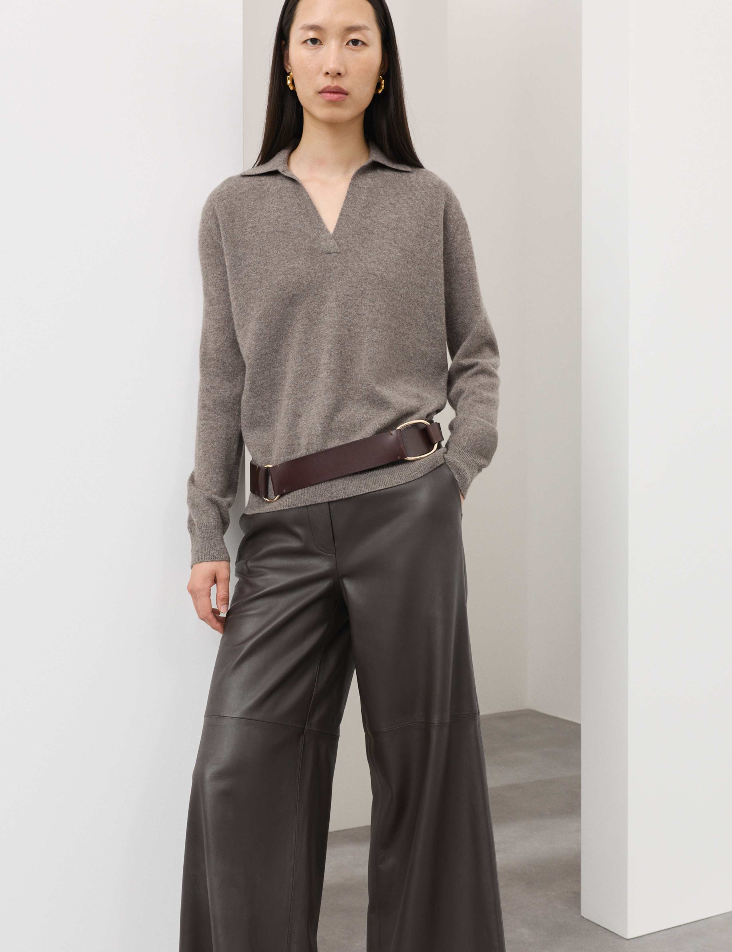 Pure Cashmere Relaxed Fit Knitted Top 3 of 6